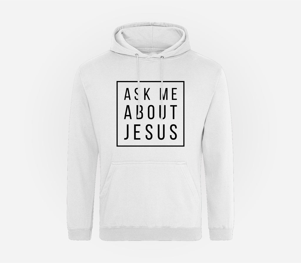 Ask Me About Jesus Hoodie image 1