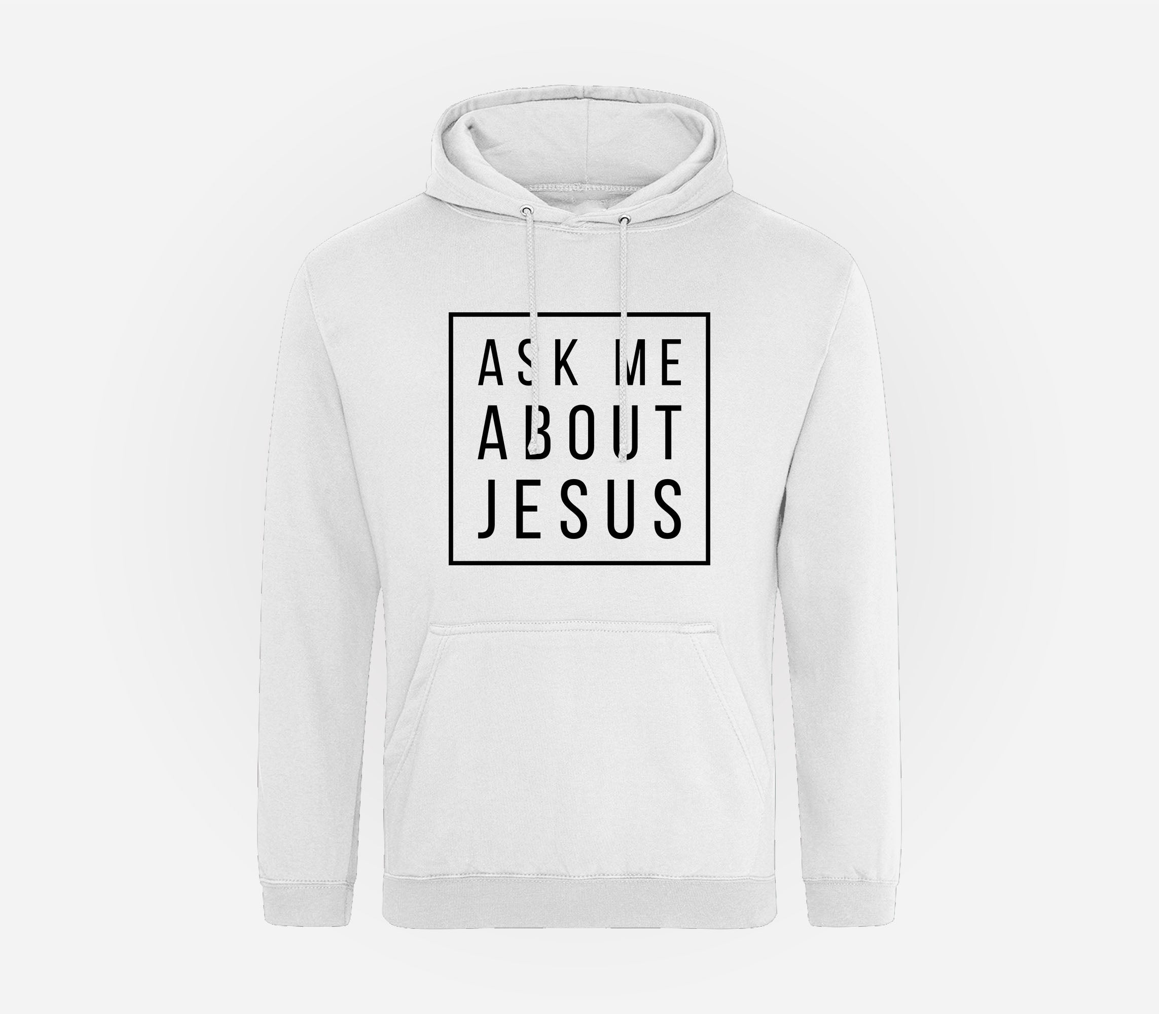 Ask Me About Jesus Hoodie image 1