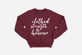 Clothed in Strength & Honour Sweatshirt image 0
