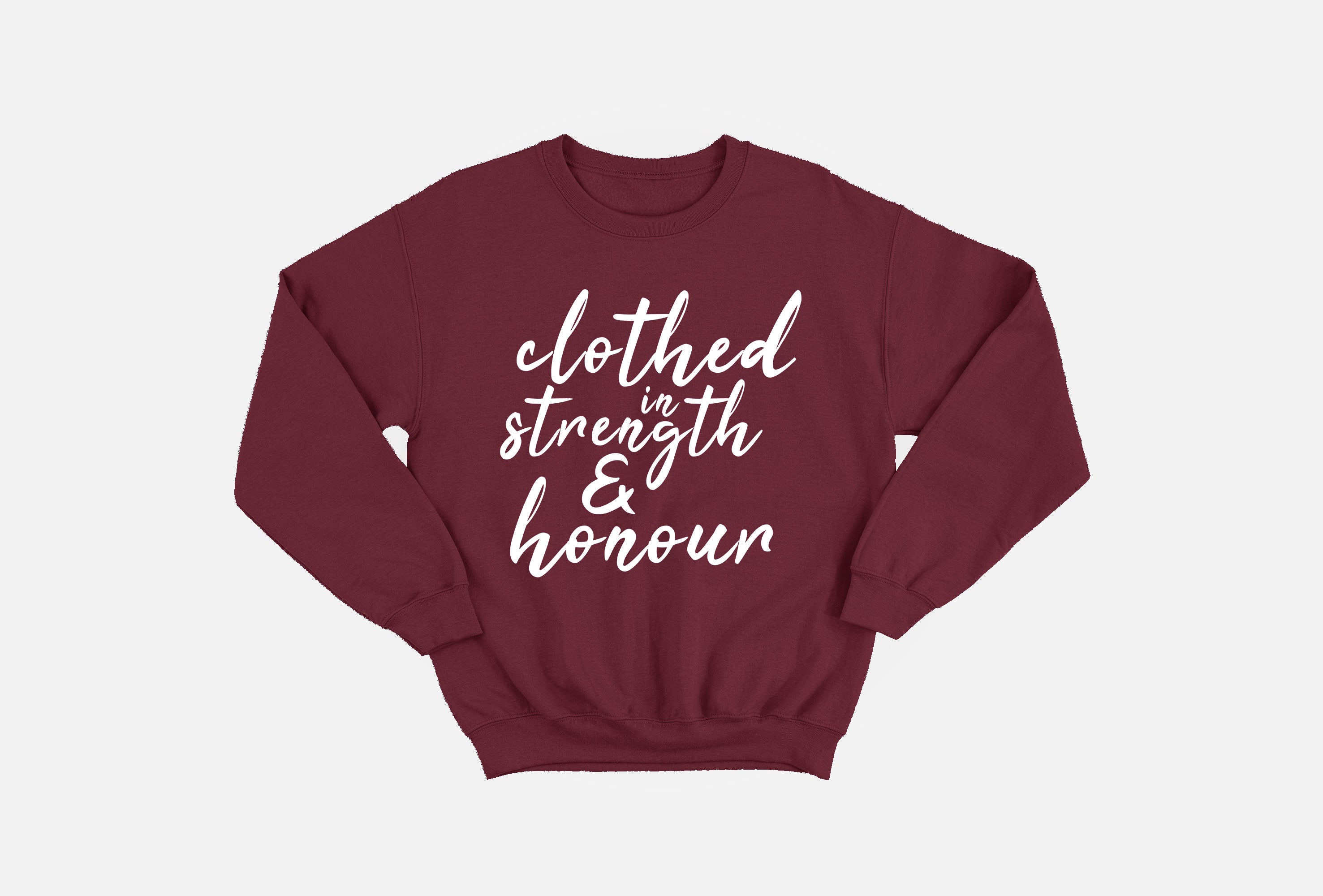 Clothed in Strength & Honour Sweatshirt image 0