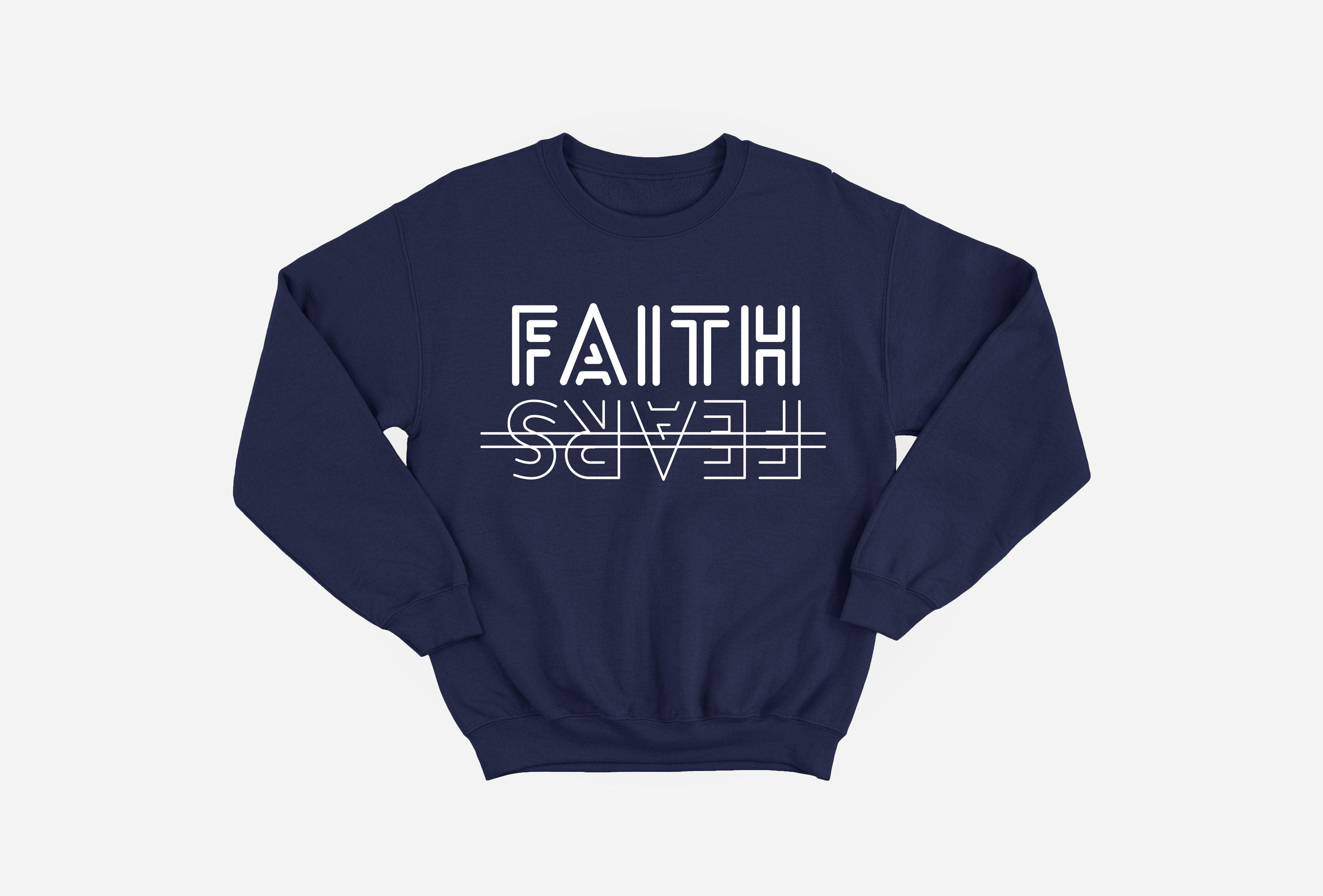 Faith Over Fears Sweatshirt image 5