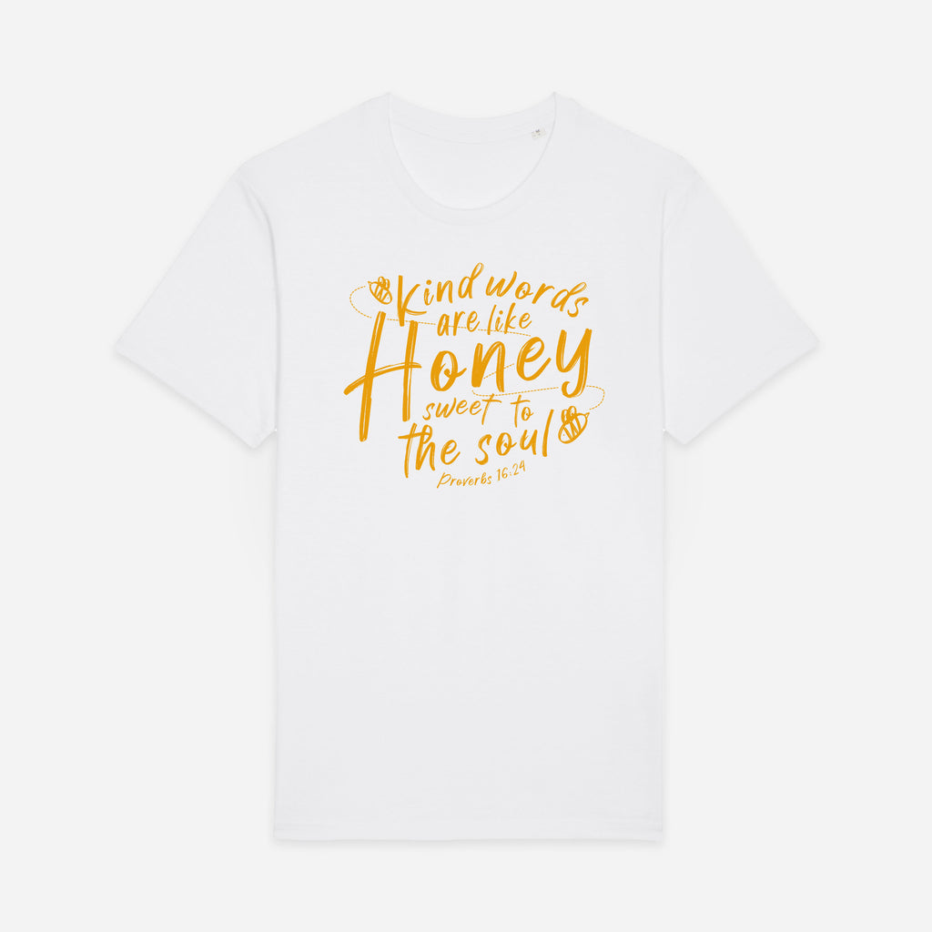 Kind Words are like Honey T-shirt image 1