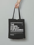 The Gospel Is Meant For Sharing Tote Bag image 0