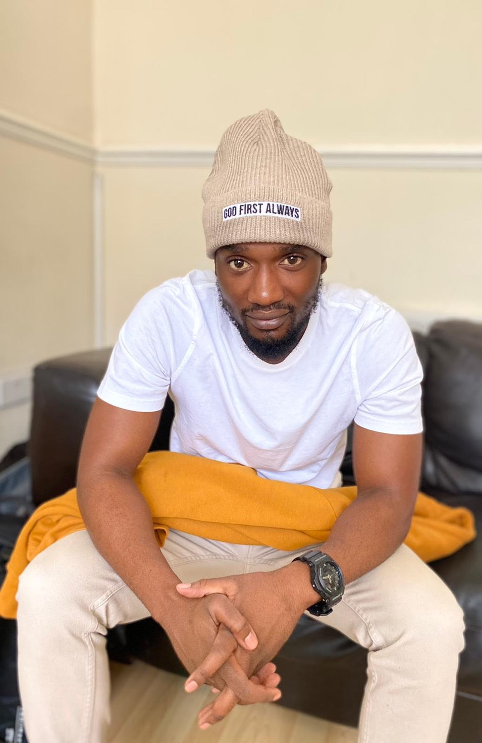 God First Always Fisherman Beanie image 6