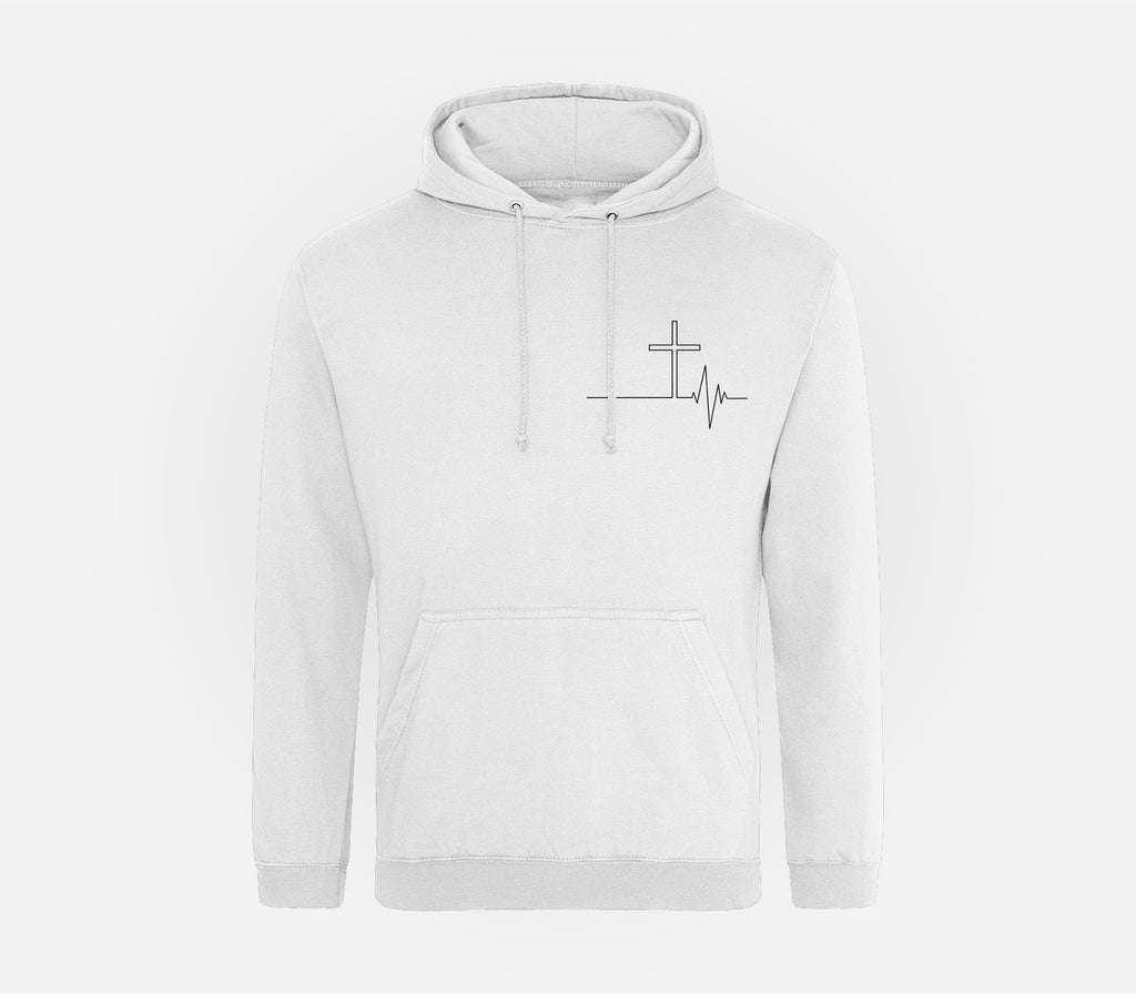 Jesus Is My Lifeline Cross Hoodie image 1