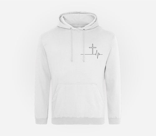 Jesus Is My Lifeline Cross Hoodie image 1