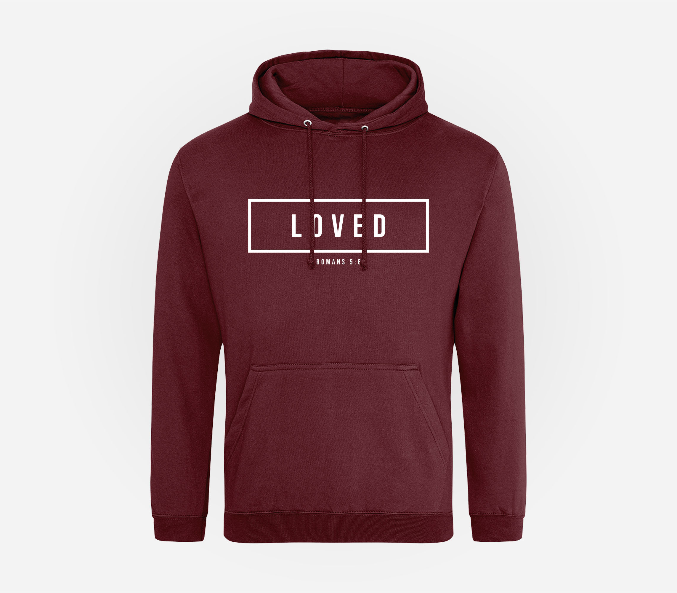 Loved Bible Verse Hoodie image 1