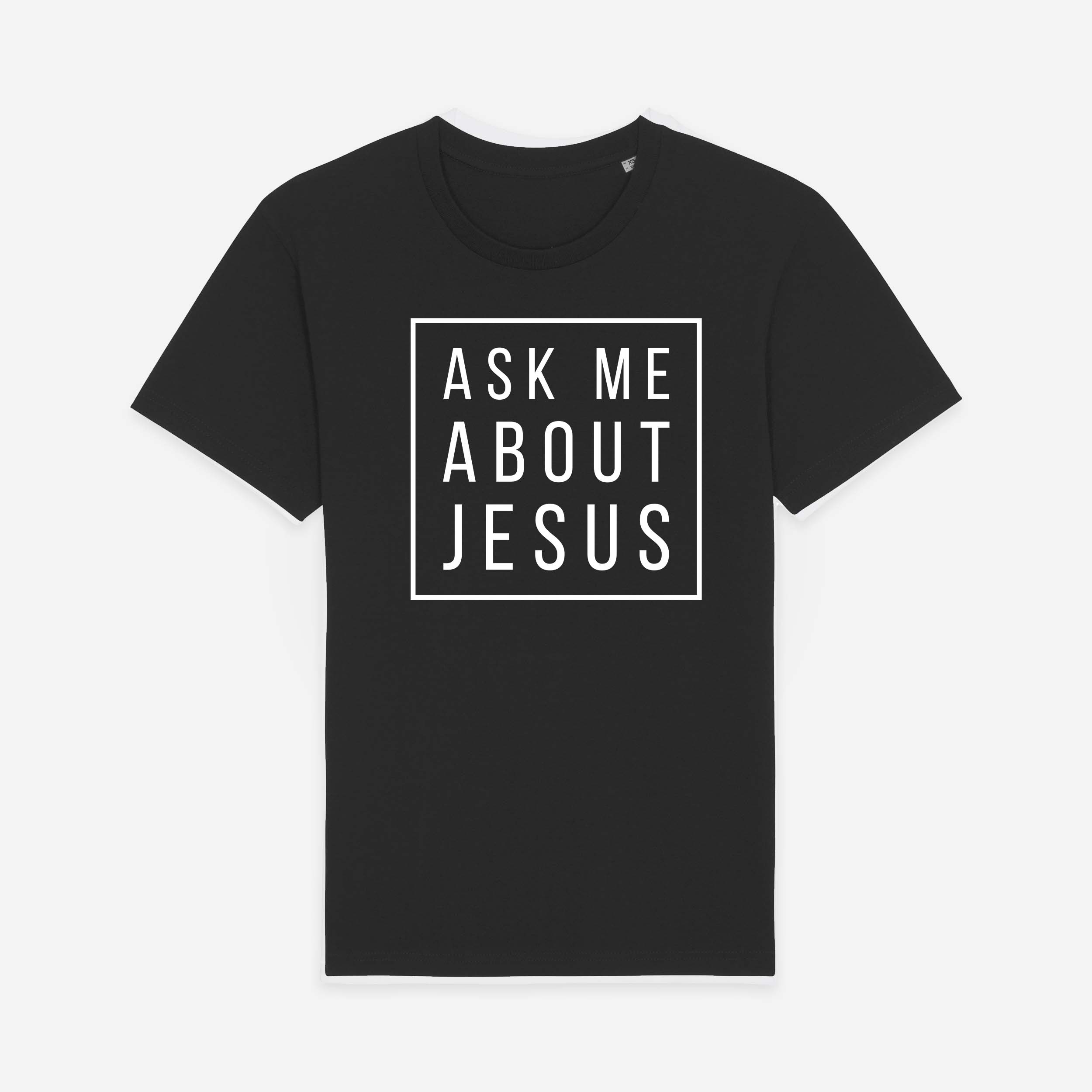 Ask Me About Jesus T-shirt image 8
