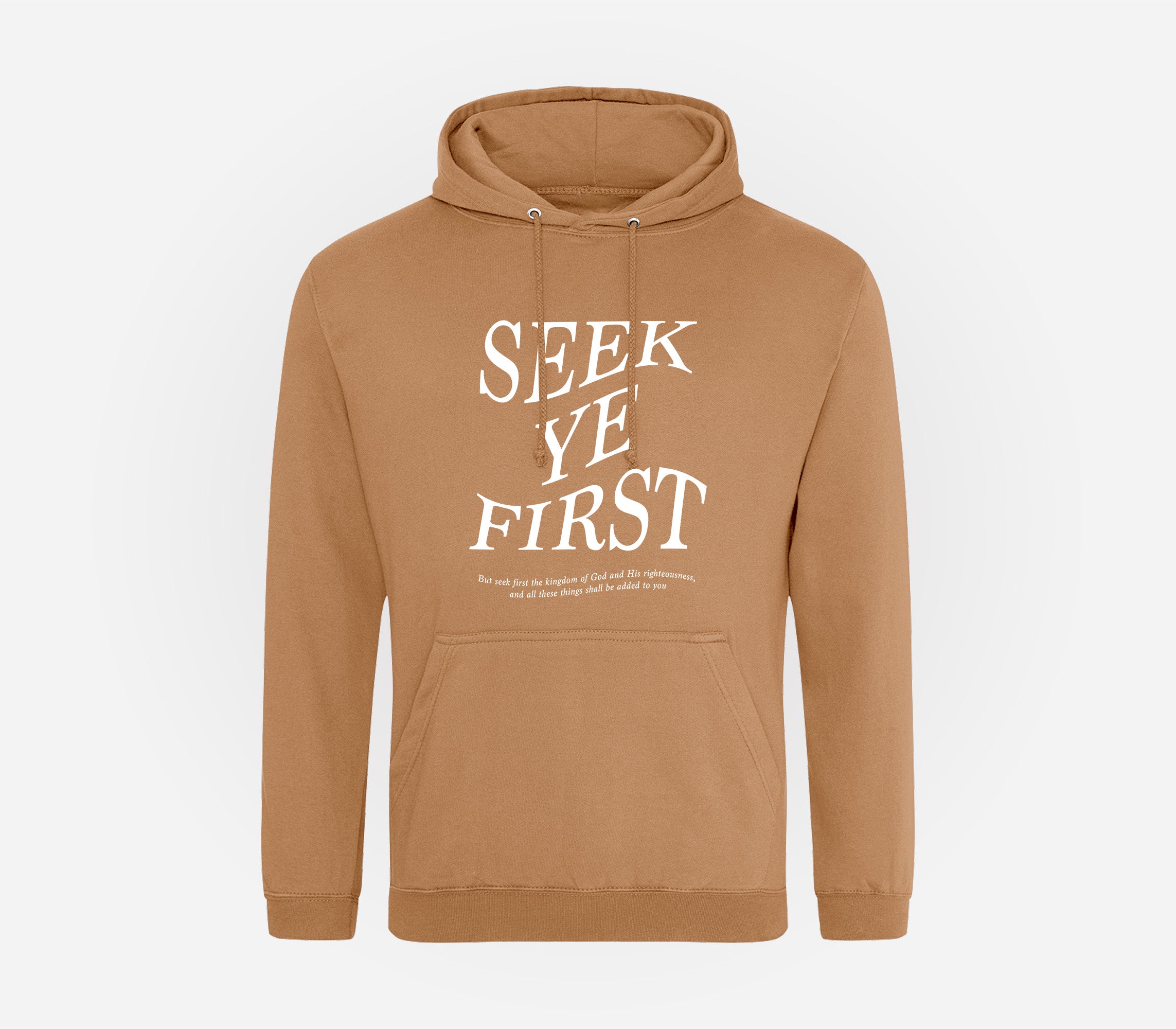 Seek Ye First Hoodie image 0