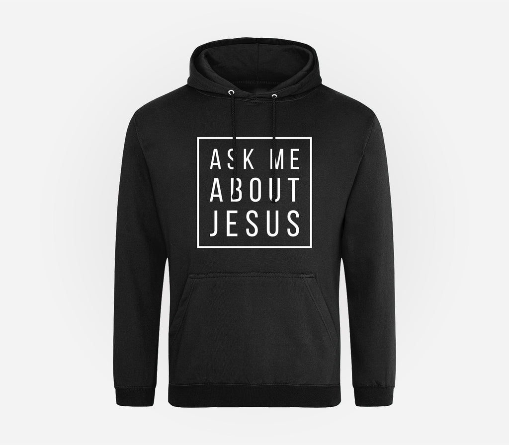 Ask Me About Jesus Hoodie image 6
