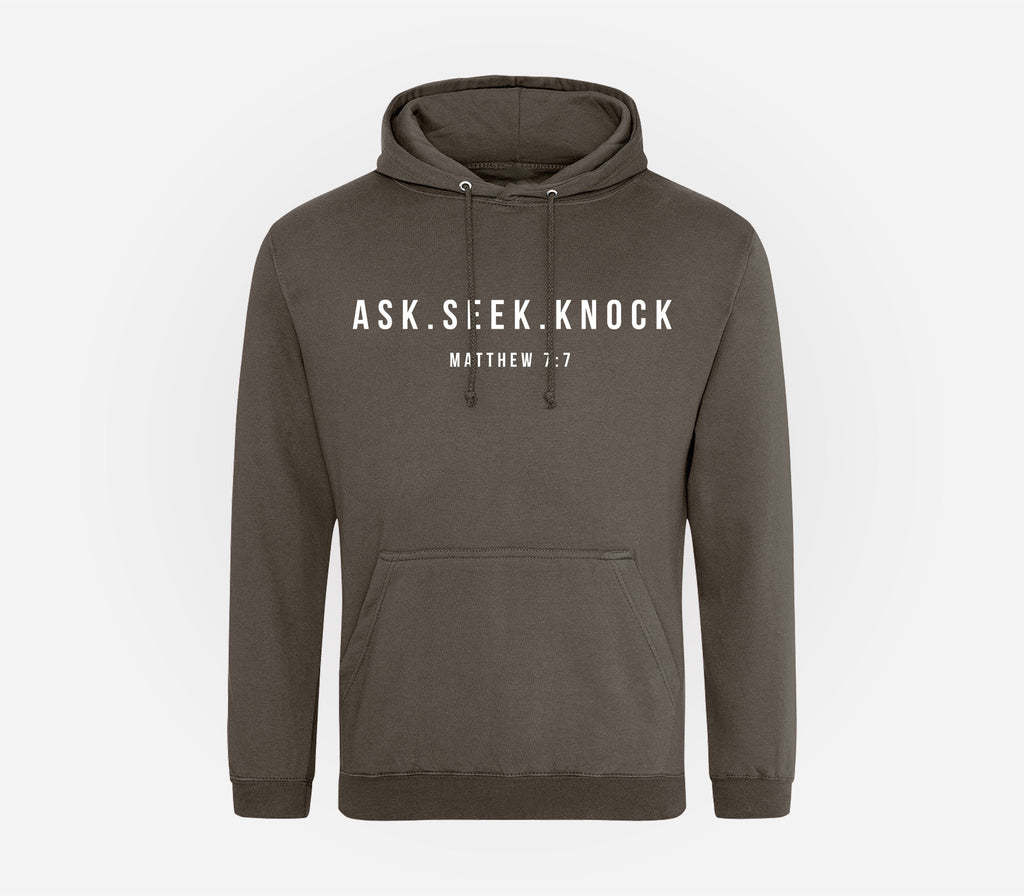 Ask Seek Knock Bible Hoodie image 2