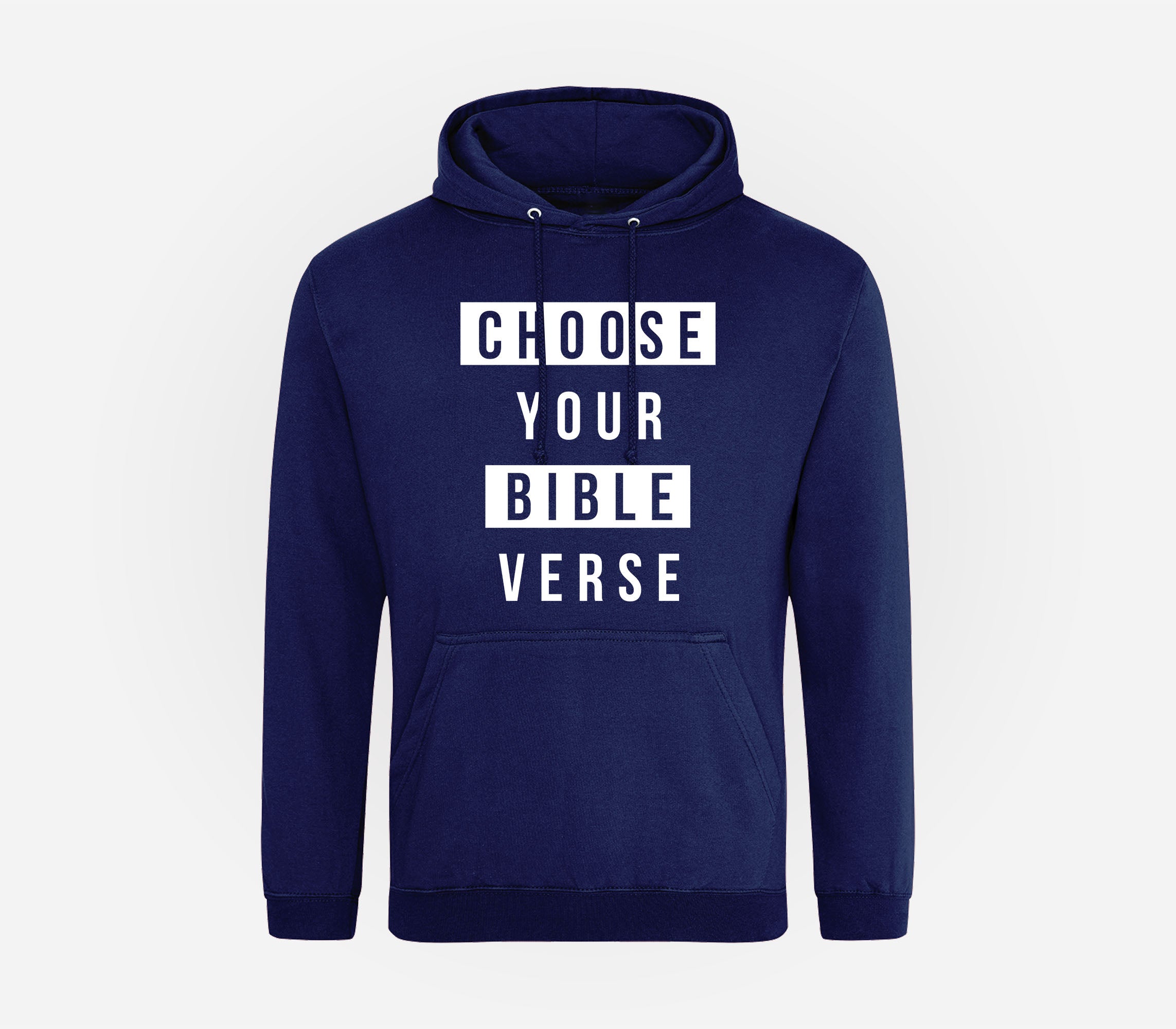 Personalised Bible Verse Hoodie image 2