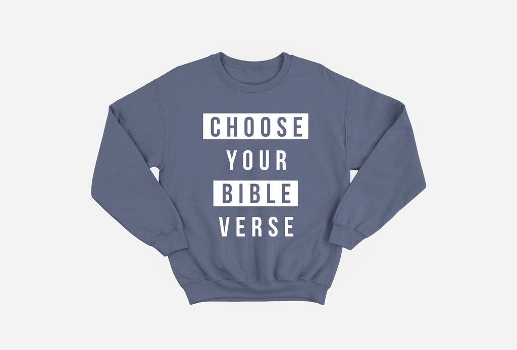 Personalised Bible Verse Sweatshirt image 7