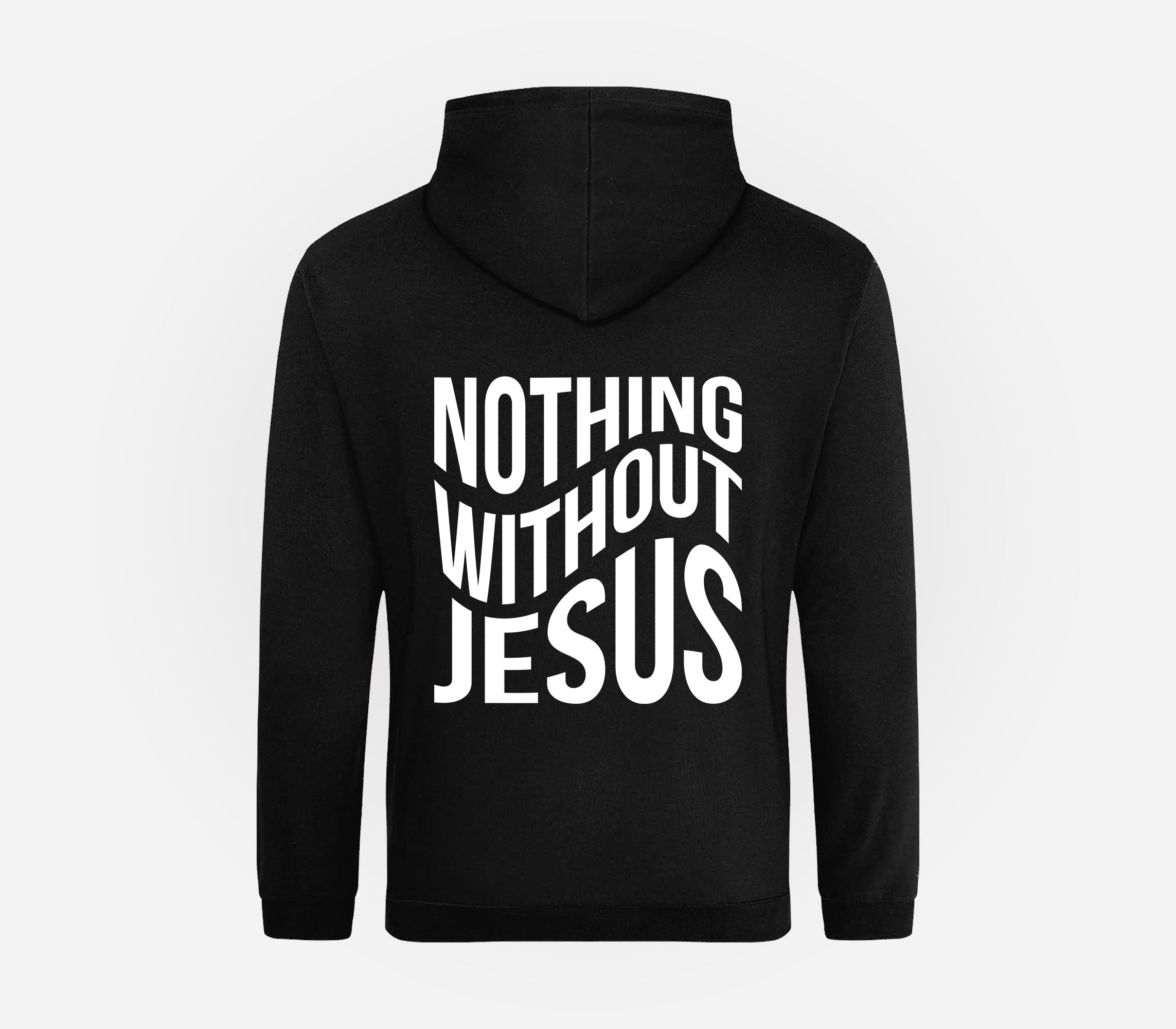 Nothing Without Jesus Pullover Hoodie image 3
