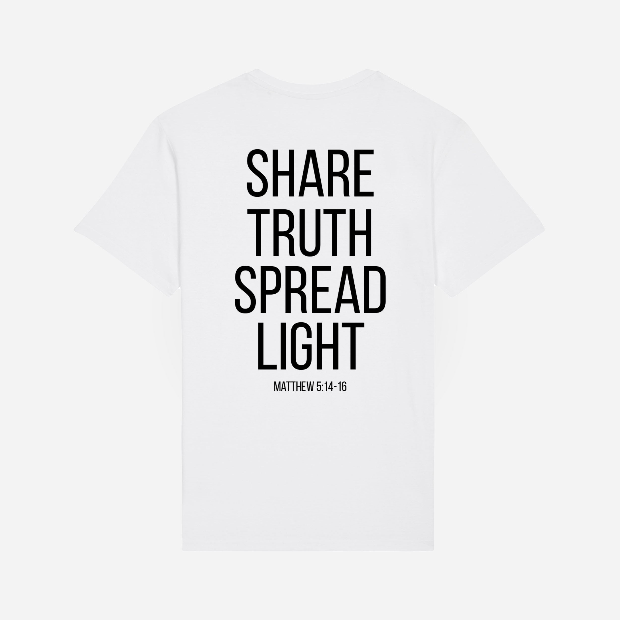 Share Truth, Spread Light T-shirt image 0