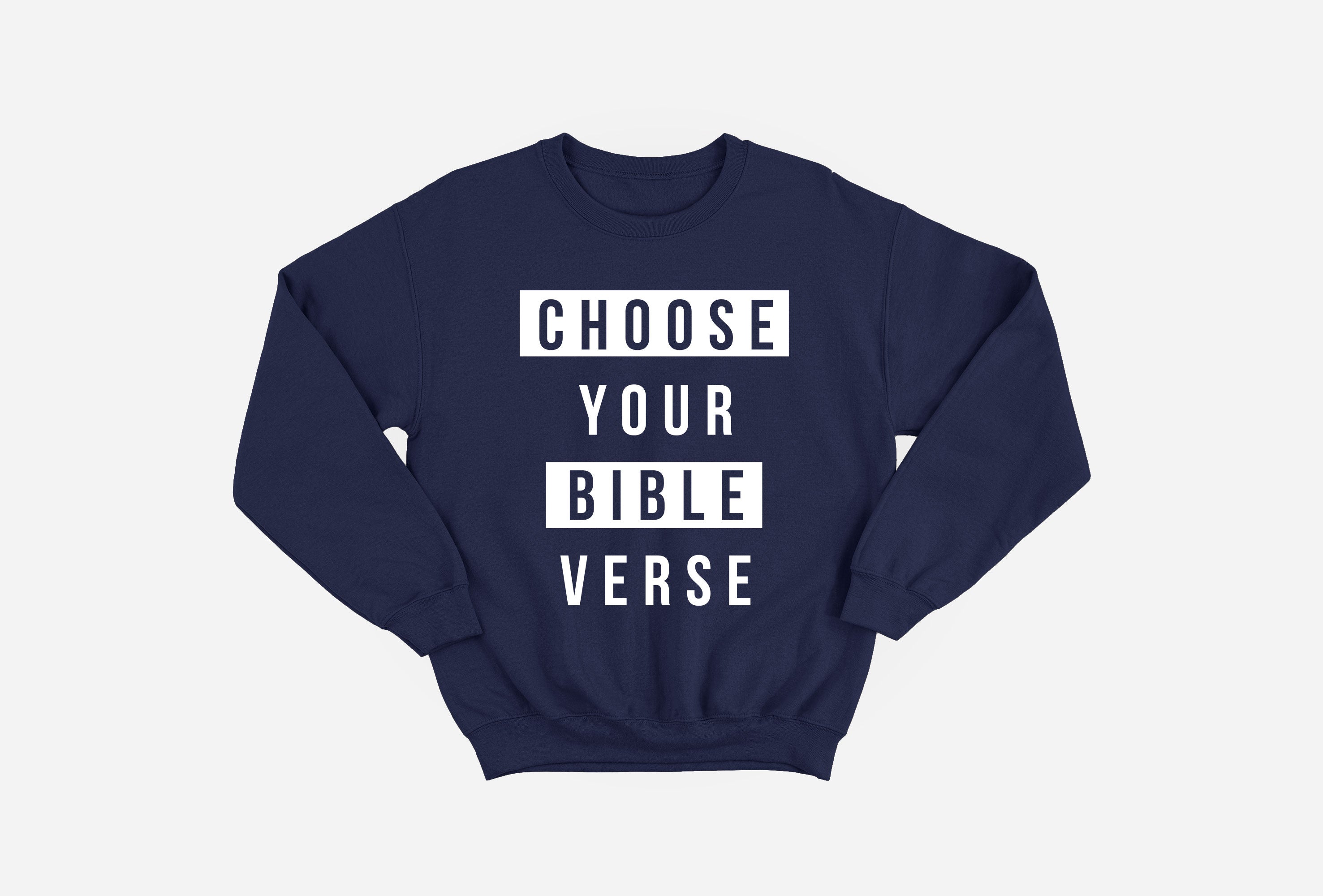 Personalised Bible Verse Sweatshirt image 5