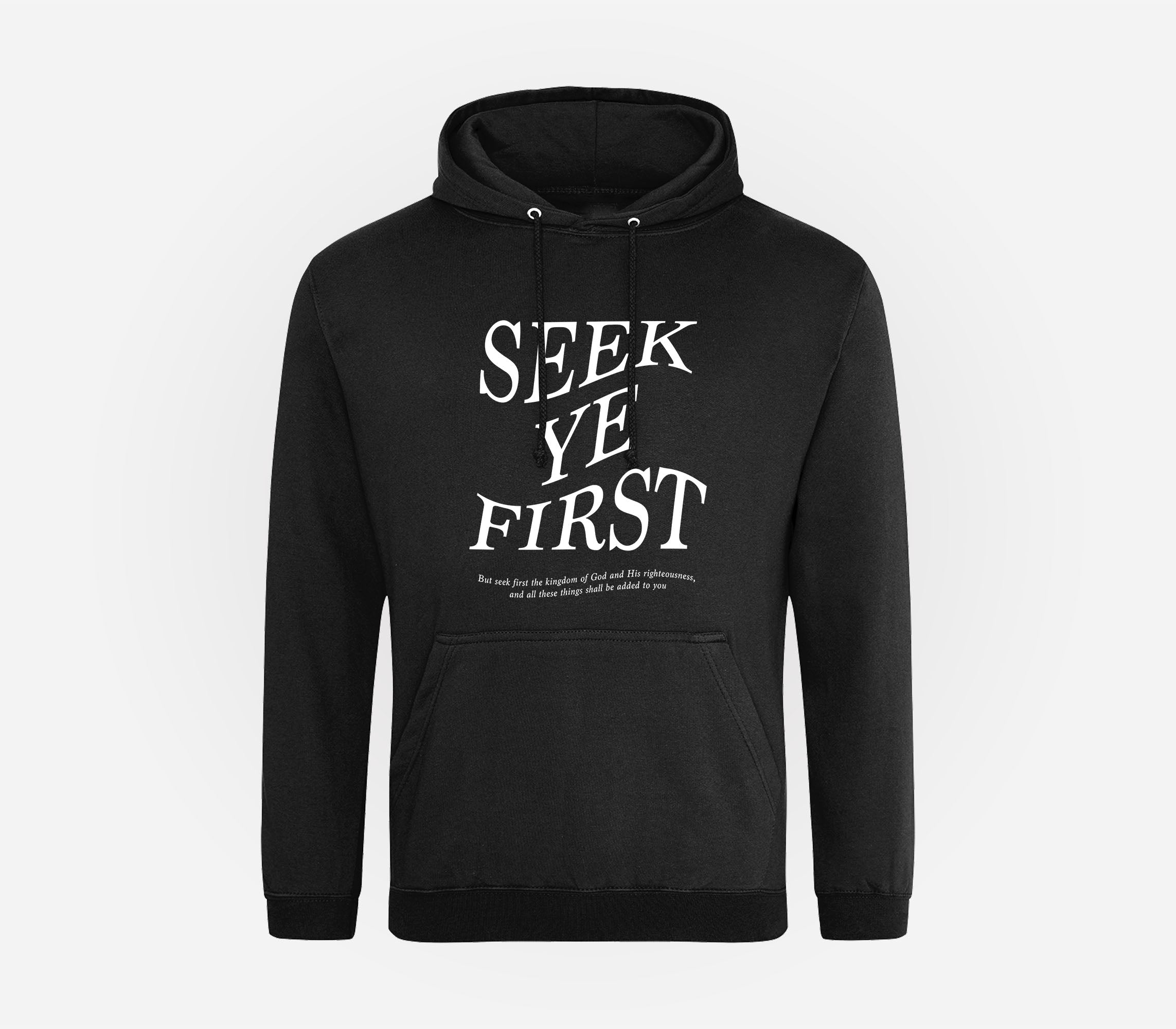 Seek Ye First Hoodie image 3