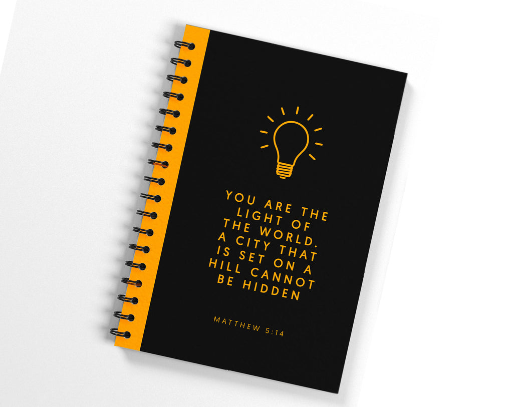 Light of the World Spiral Bound Notebook image 1