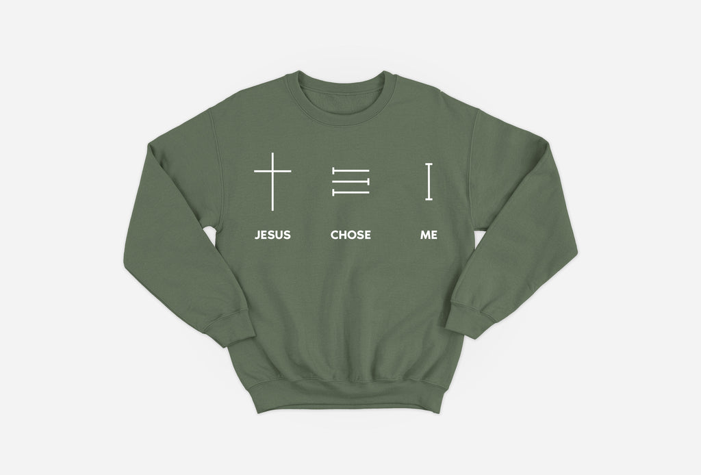Jesus Chose Me Sweatshirt image 0
