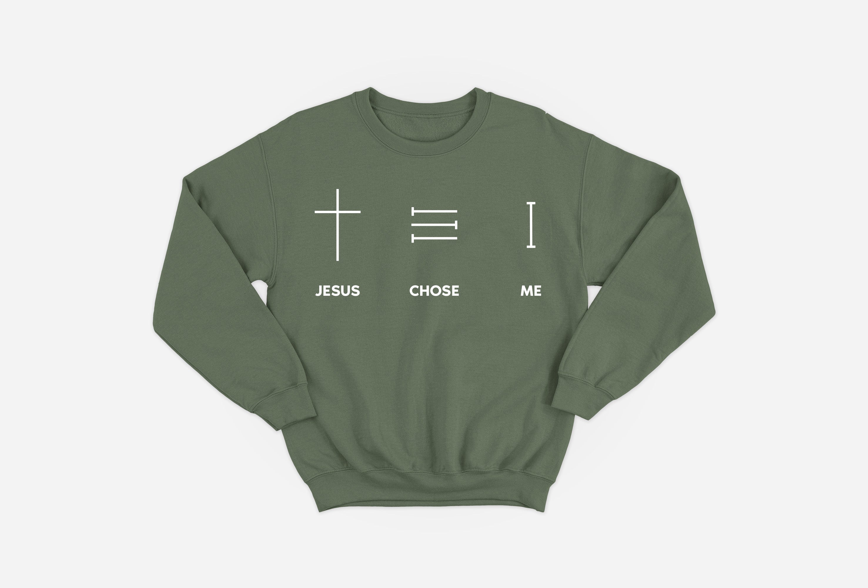 Jesus Chose Me Sweatshirt image 0