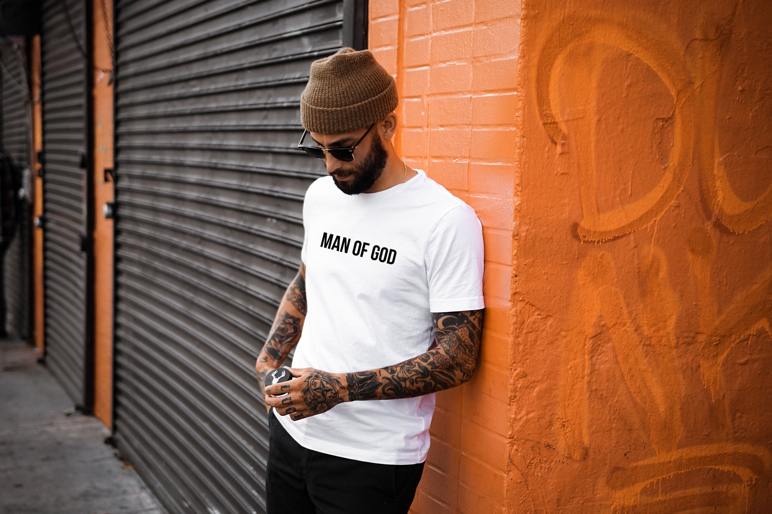 Man of God Christian T-shirt image 1
