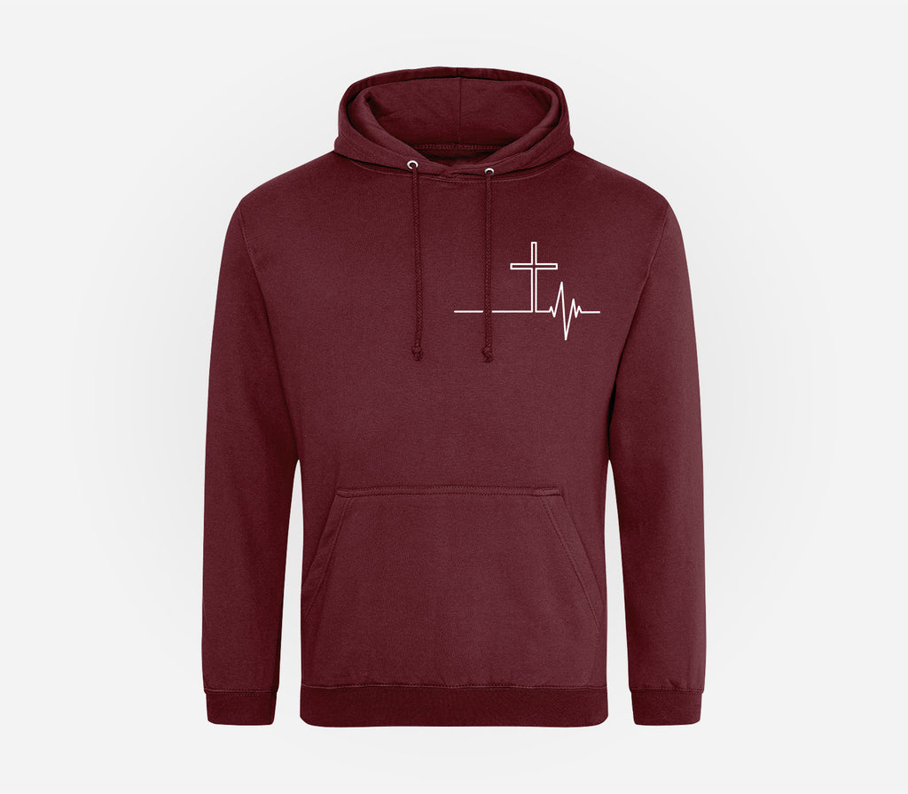 Jesus Is My Lifeline Cross Hoodie image 2