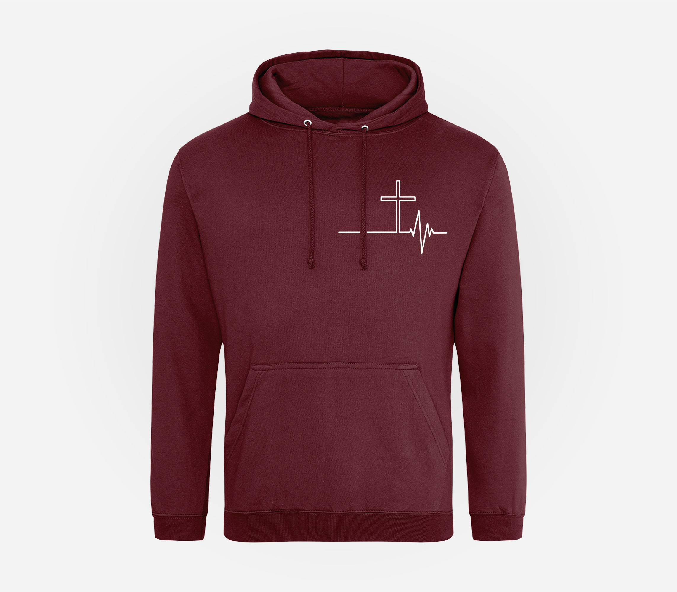 Jesus Is My Lifeline Cross Hoodie image 2
