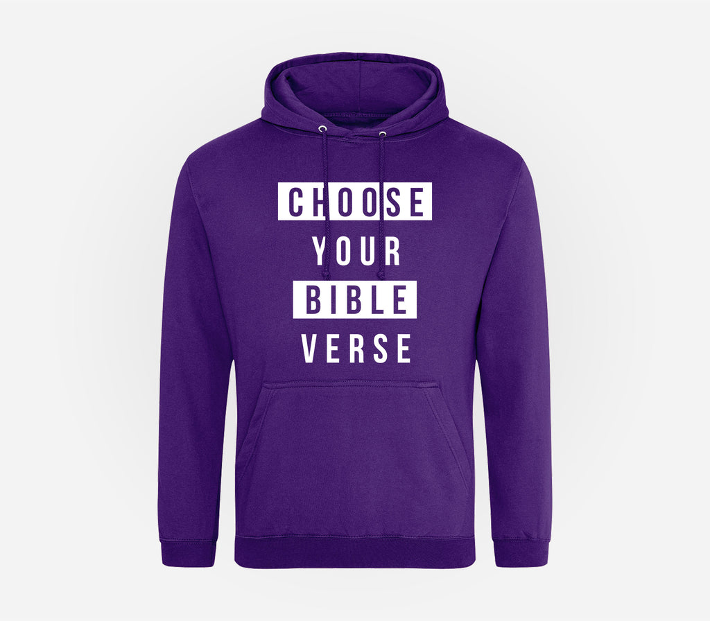 Personalised Bible Verse Hoodie image 5
