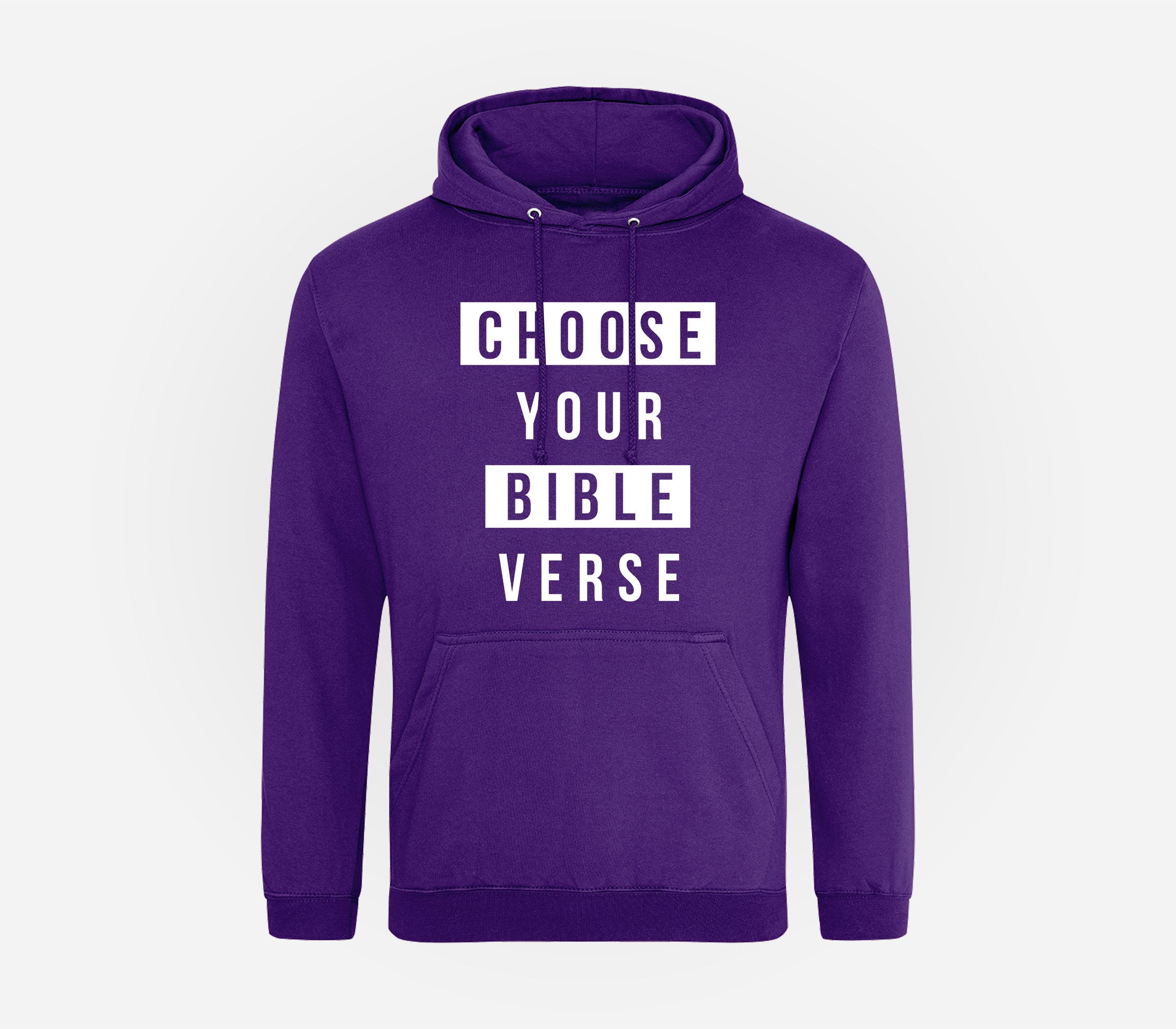 Personalised Bible Verse Hoodie image 5