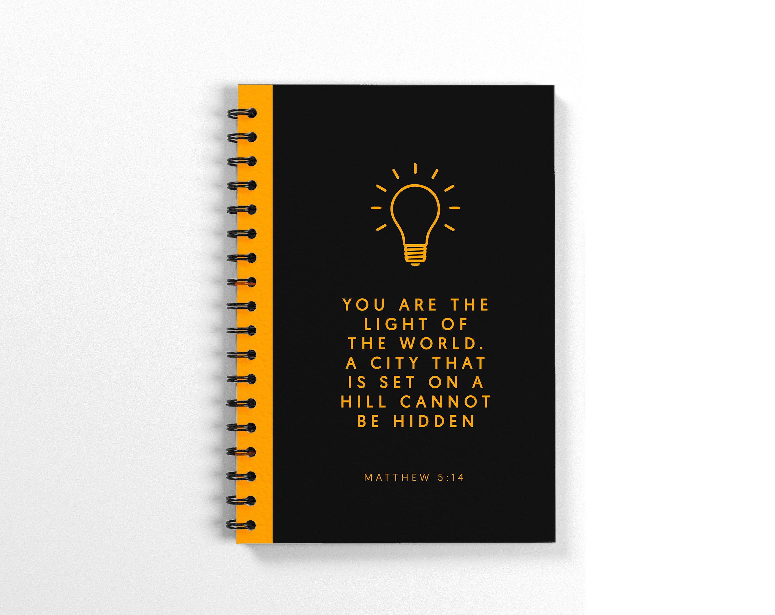 Light of the World Spiral Bound Notebook image 0