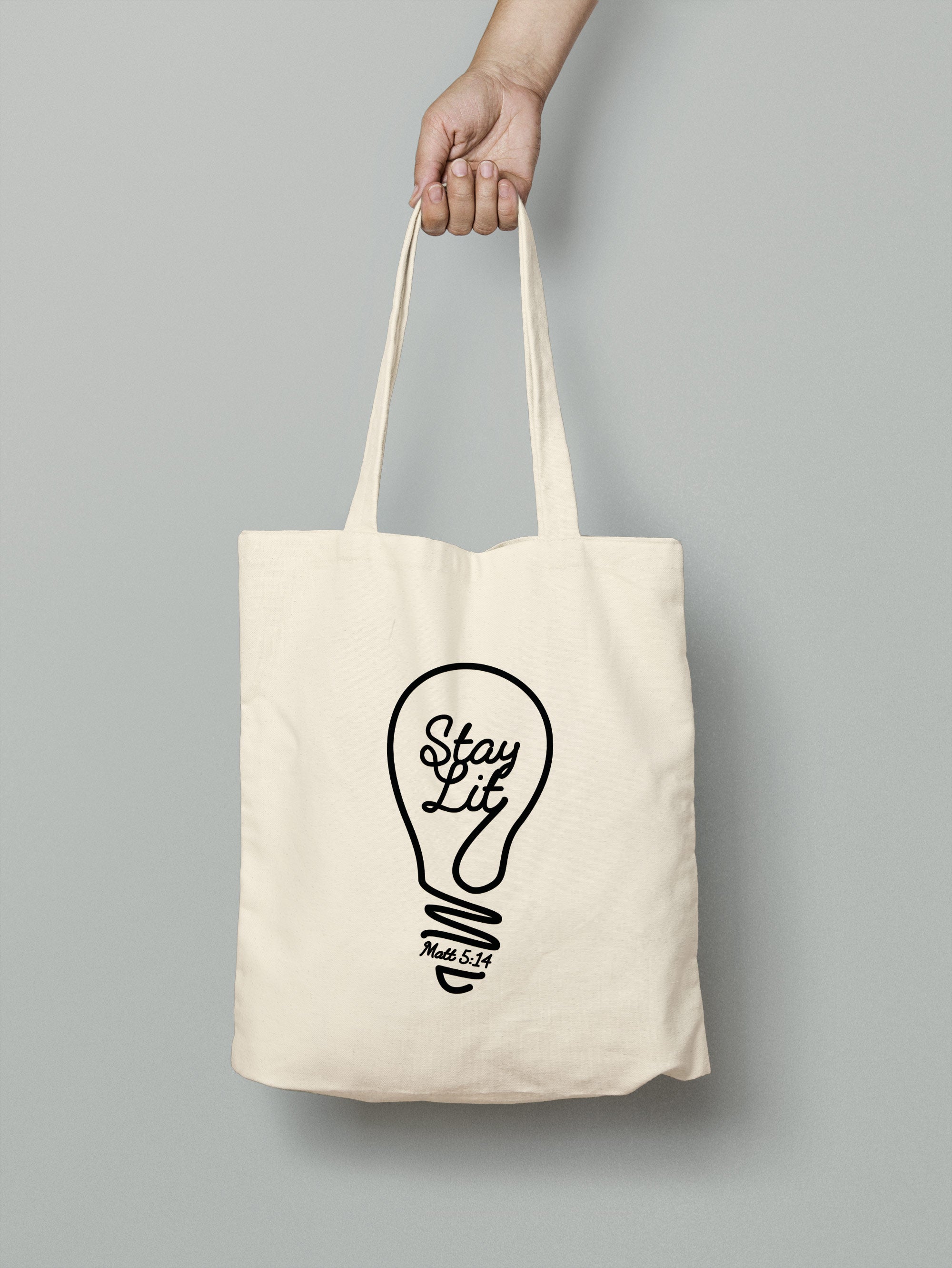 Stay Lit Apparel Tote Bag image 1