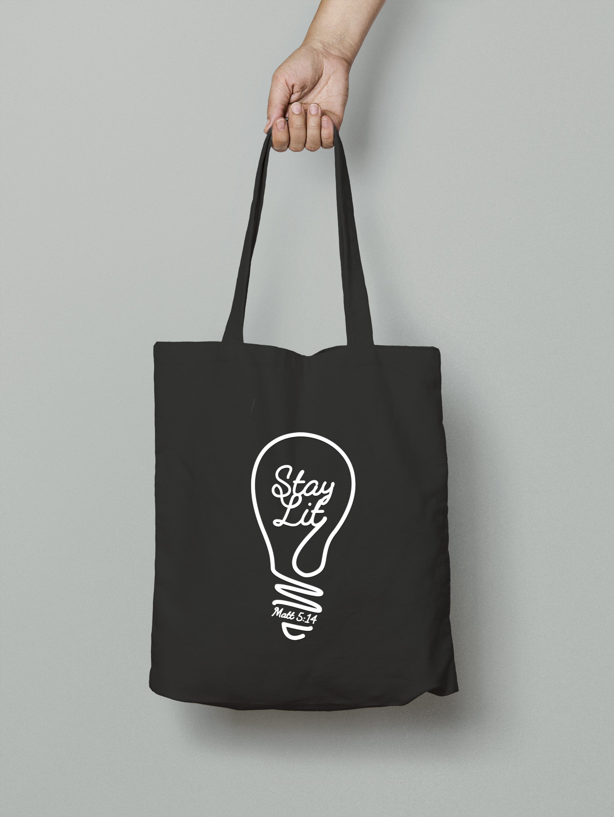 Stay Lit Apparel Tote Bag image 0