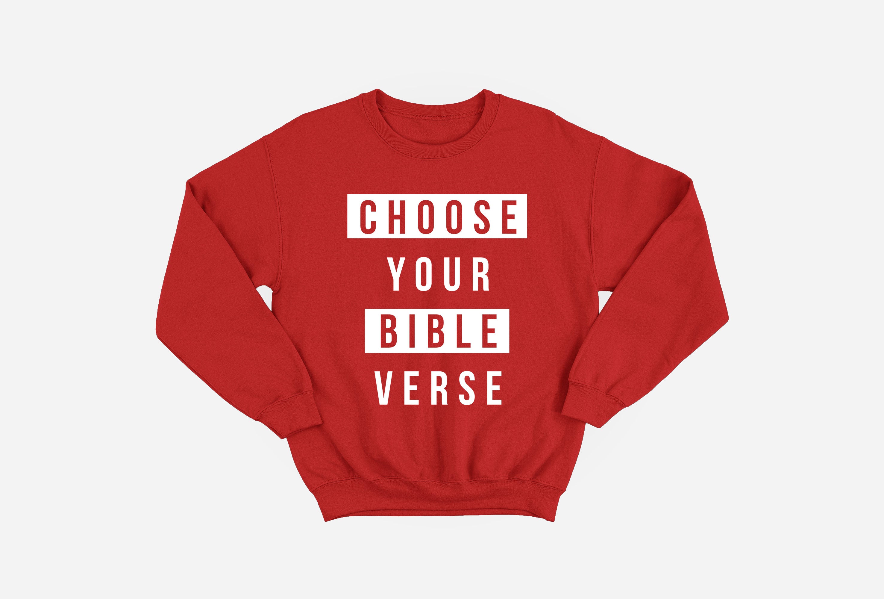 Personalised Bible Verse Sweatshirt image 4