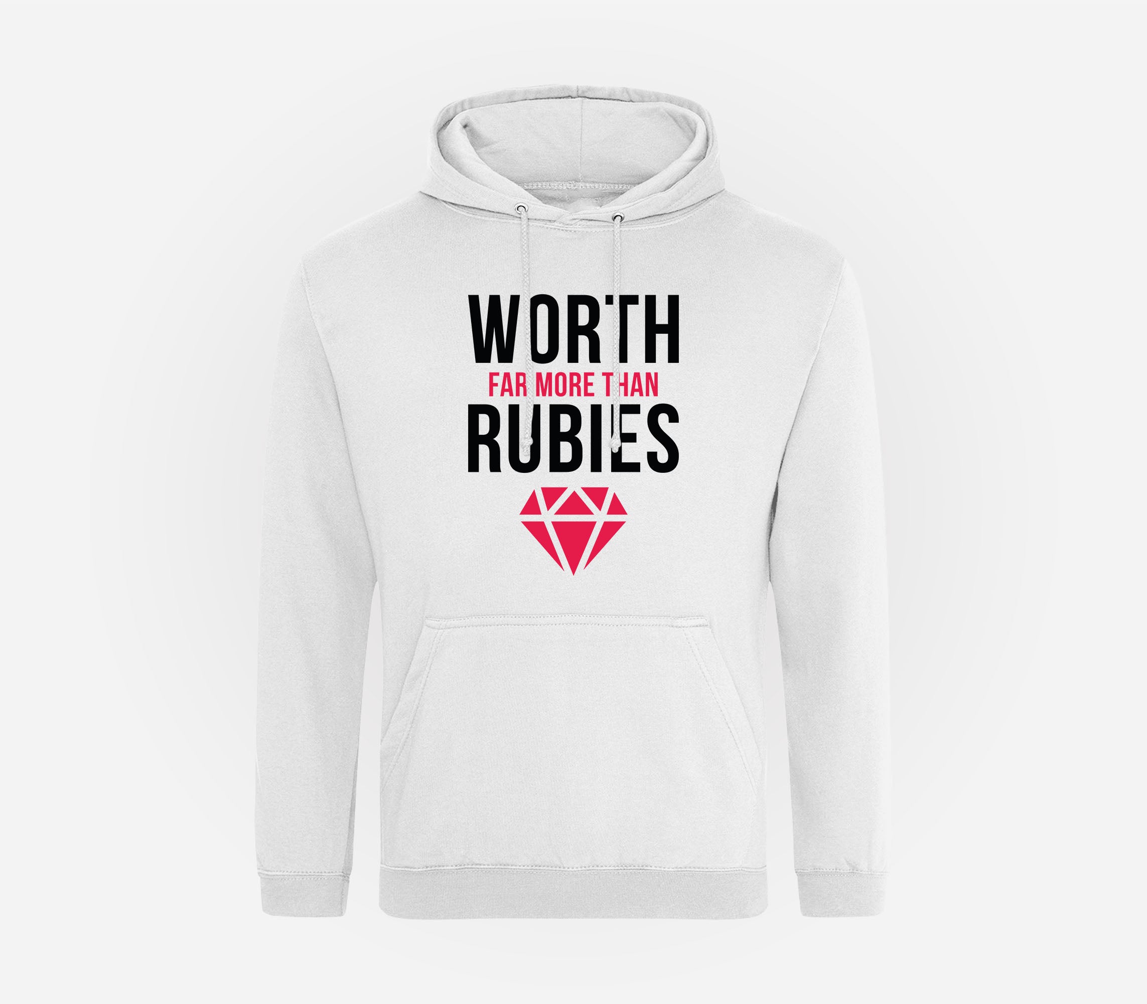Worth More Than Rubies Hoodie image 0