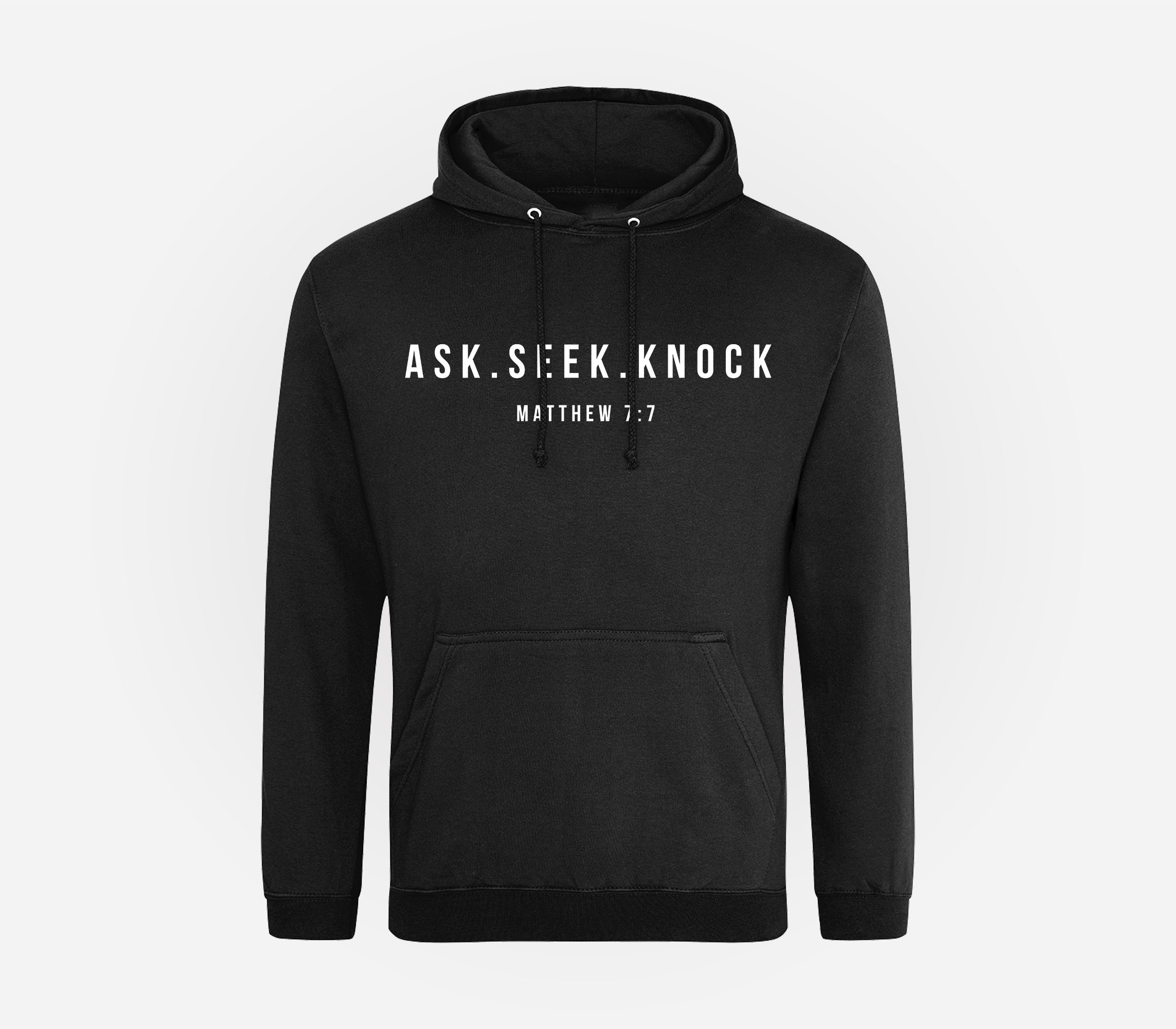 Ask Seek Knock Bible Hoodie image 8