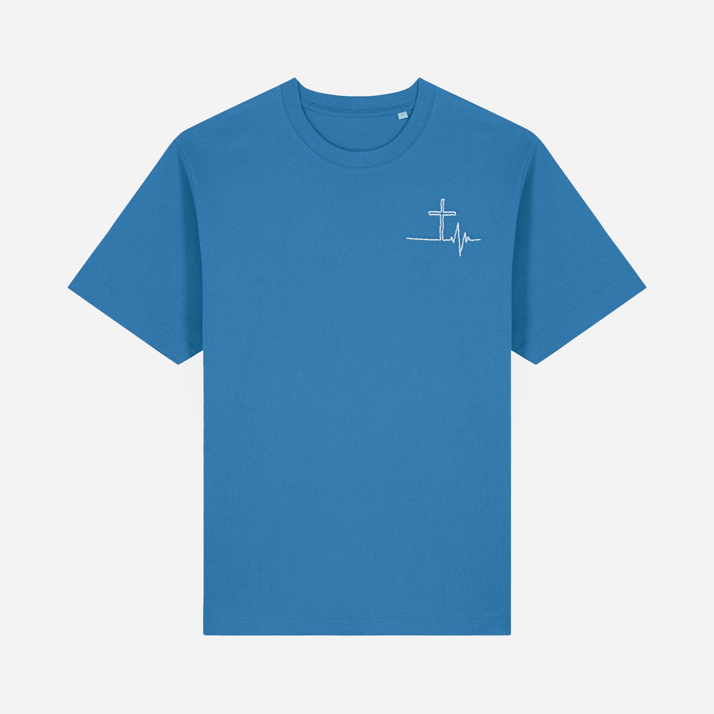 Embroidered Jesus is my lifeline t-shirt stay lit apparel