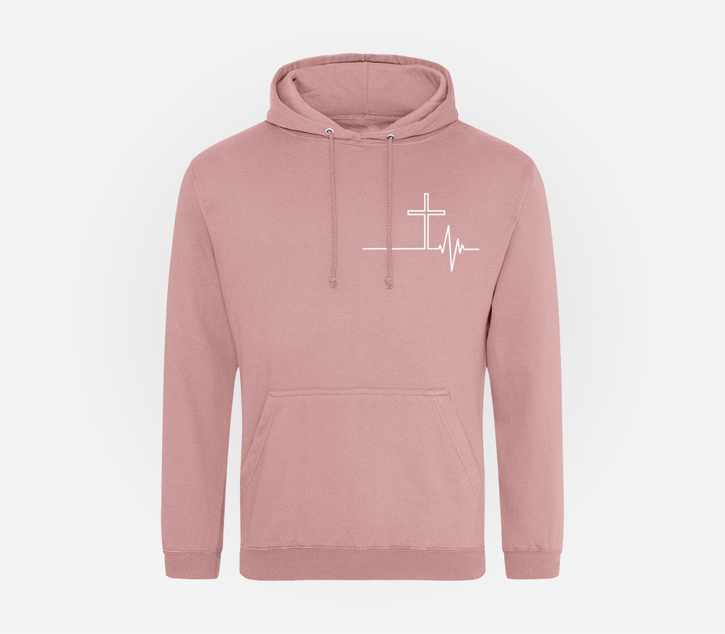 Jesus Is My Lifeline Cross Hoodie