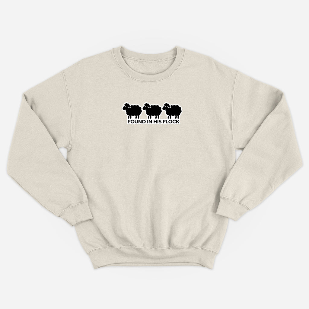 Found in His Flock Embroidered Sweatshirt