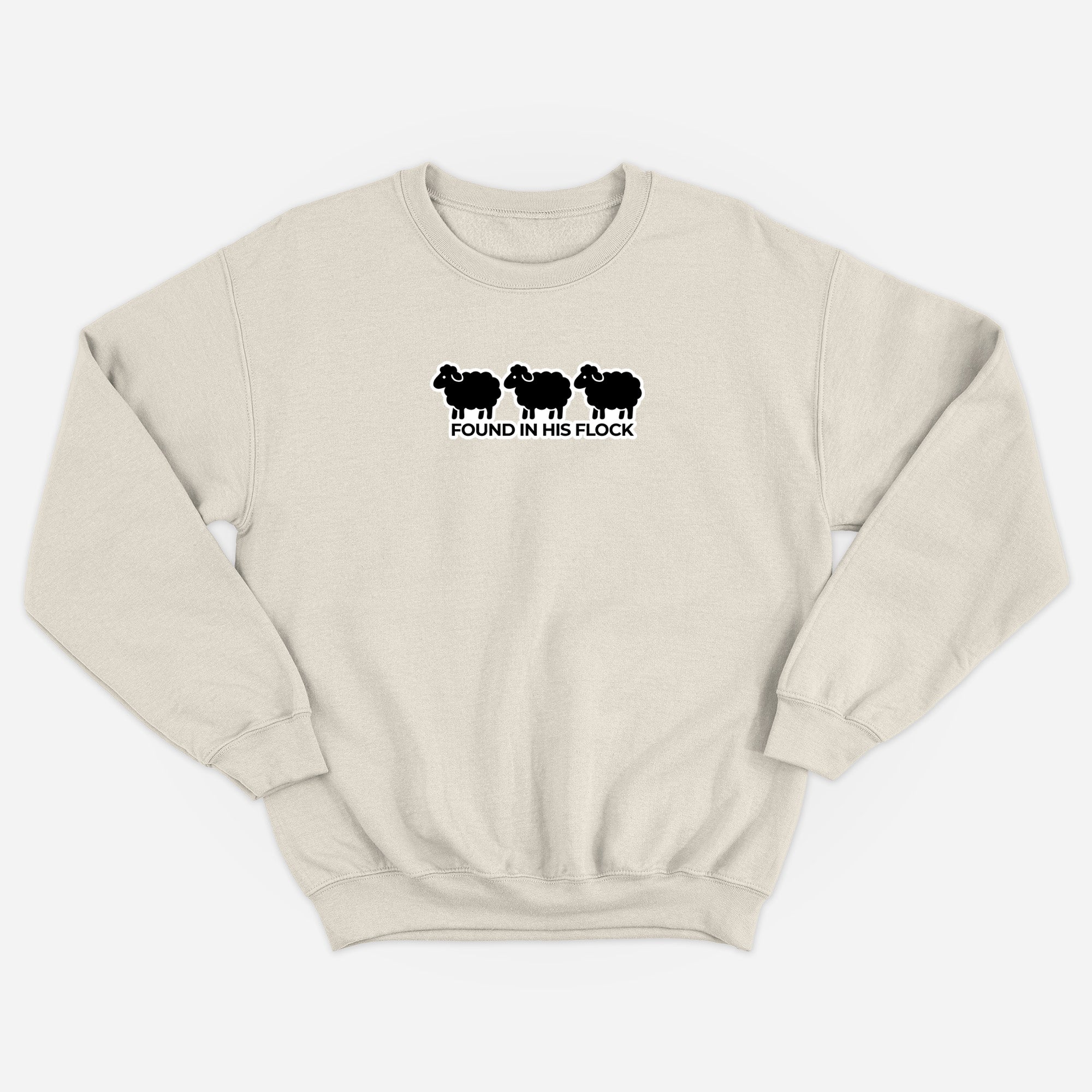 Found in His Flock Embroidered Sweatshirt