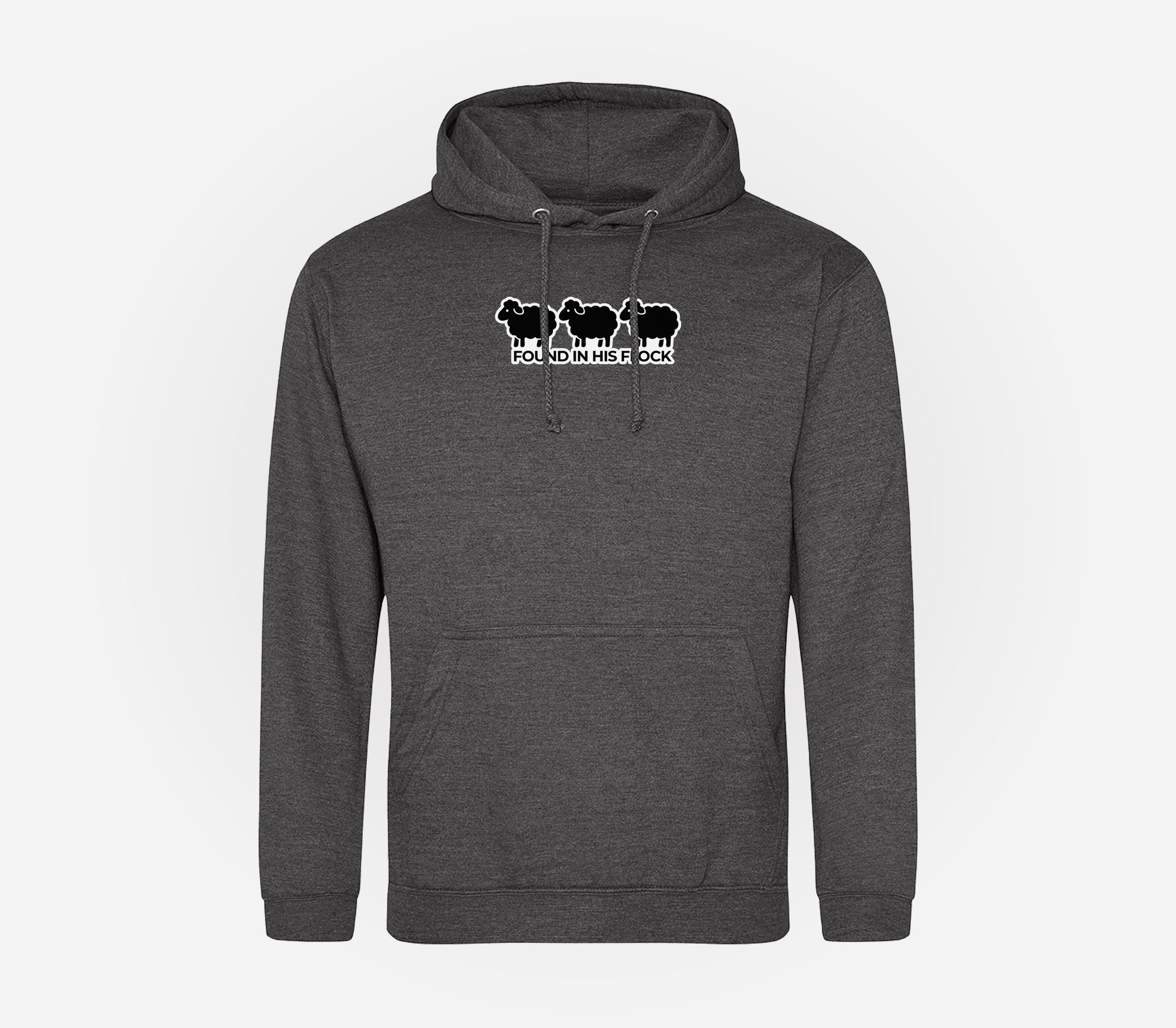 Found in His Flock Embroidered Hoodie