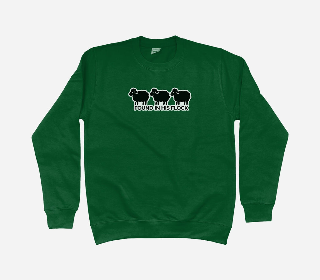 Found in His Flock Kids Sweatshirt