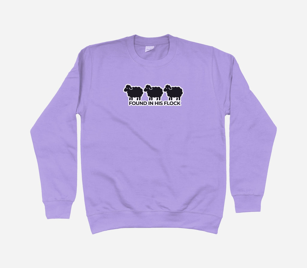 Found in His Flock Kids Sweatshirt