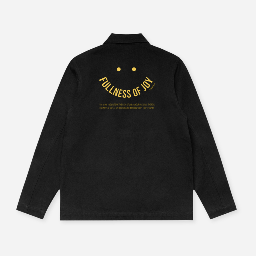 Fullness of Joy Christian Canvas Jacket