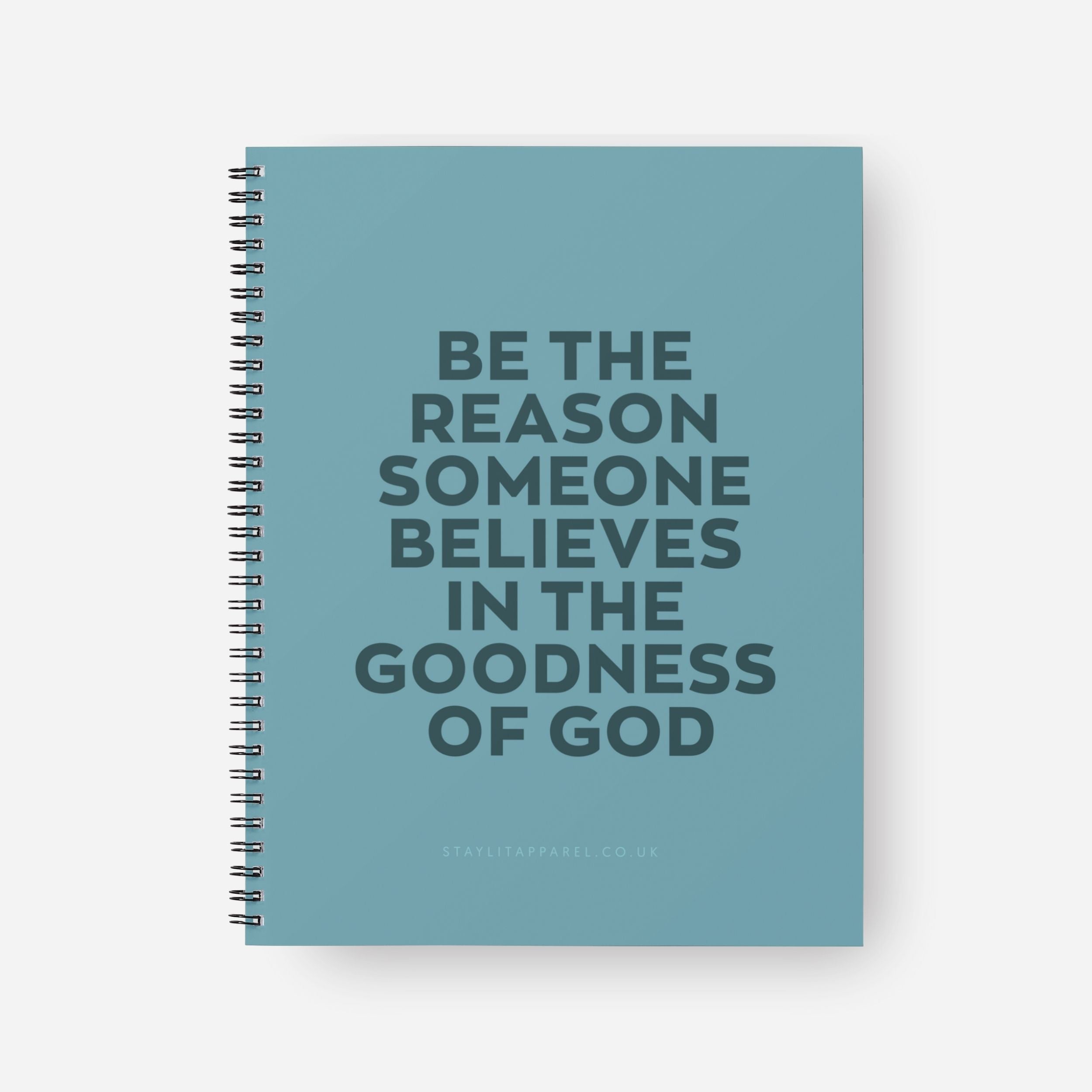 Goodness of God Spiral Bound Notebook