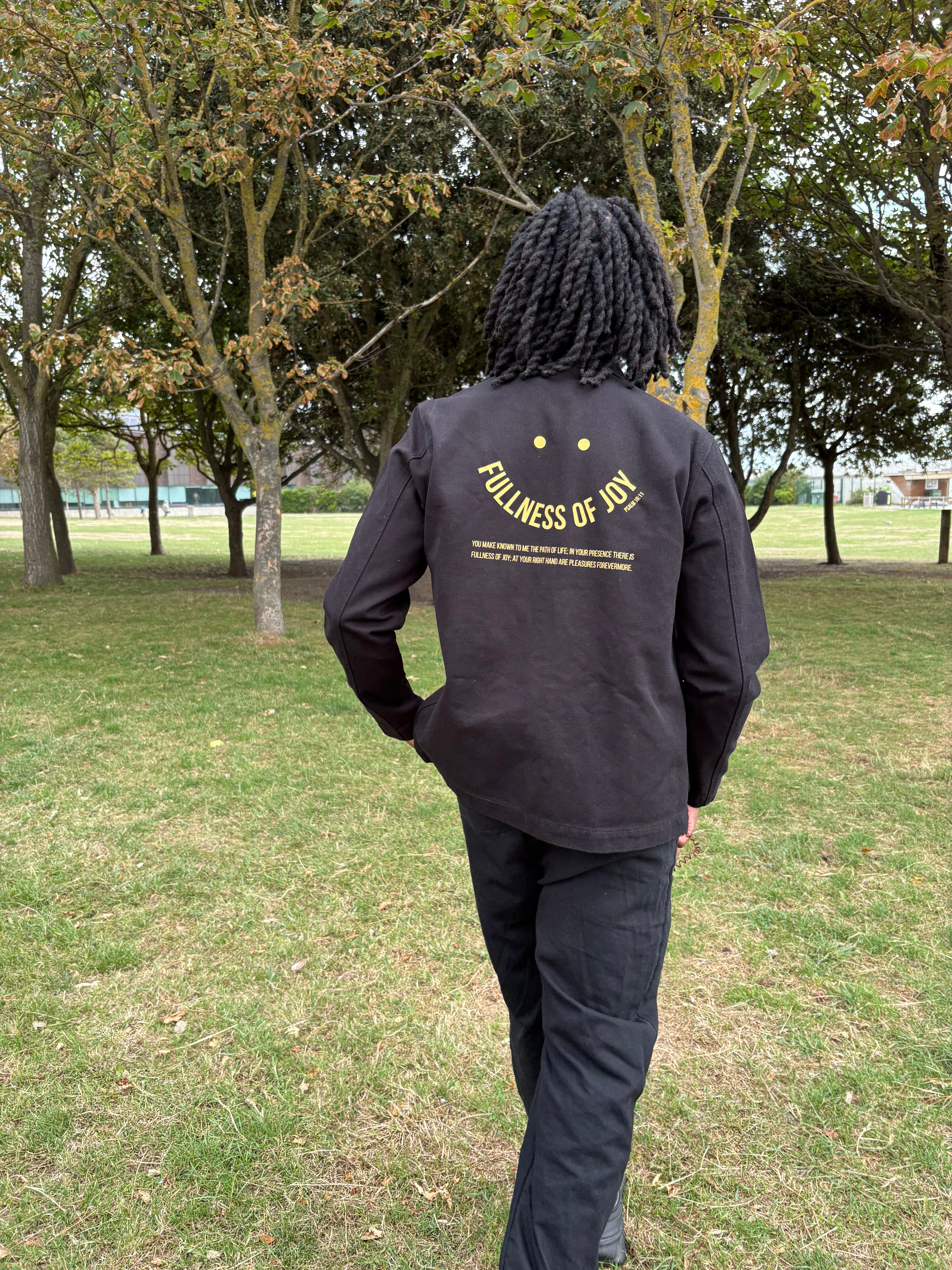 Fullness of Joy Christian Canvas Jacket