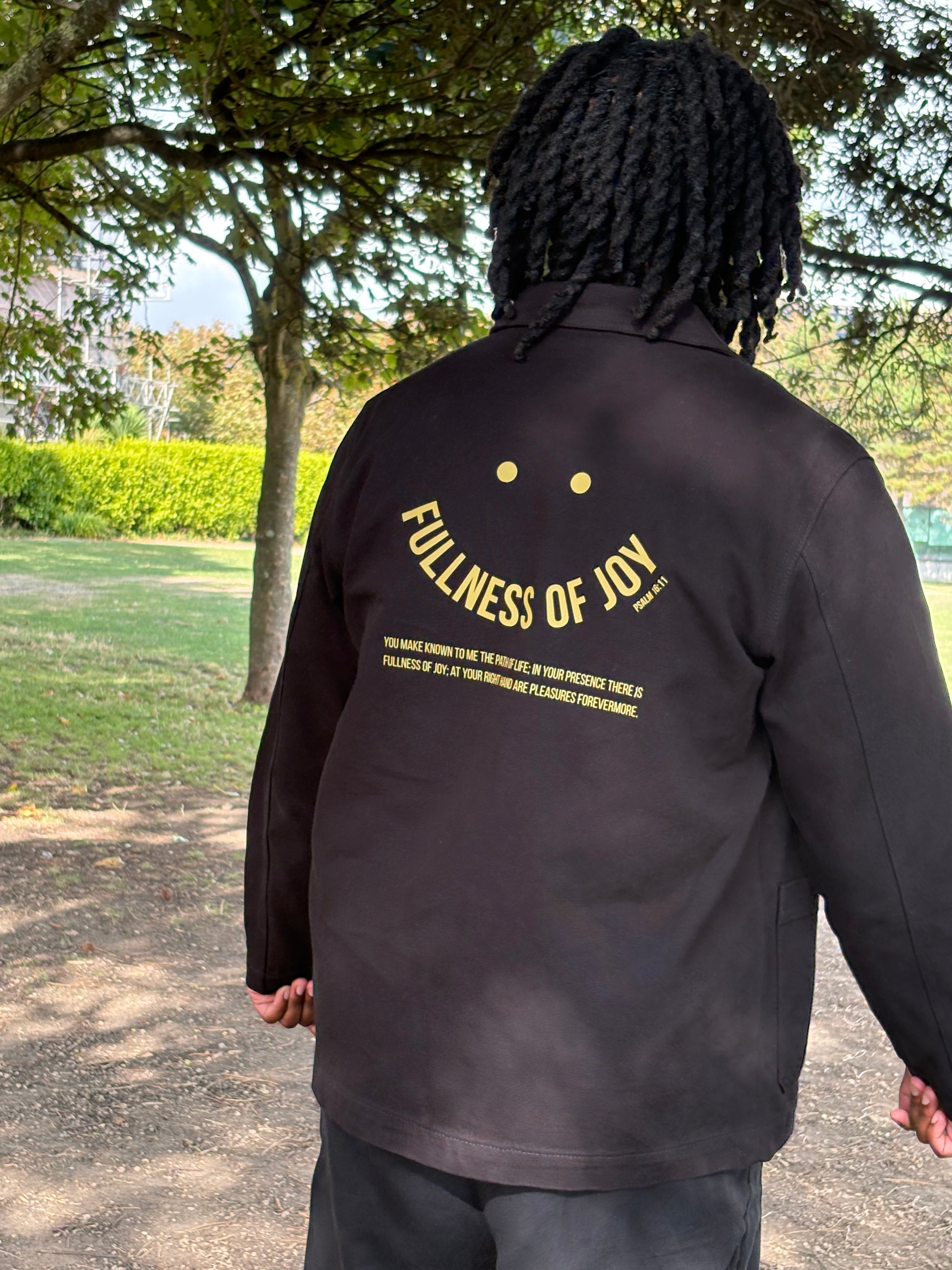 Fullness of Joy Christian Canvas Jacket