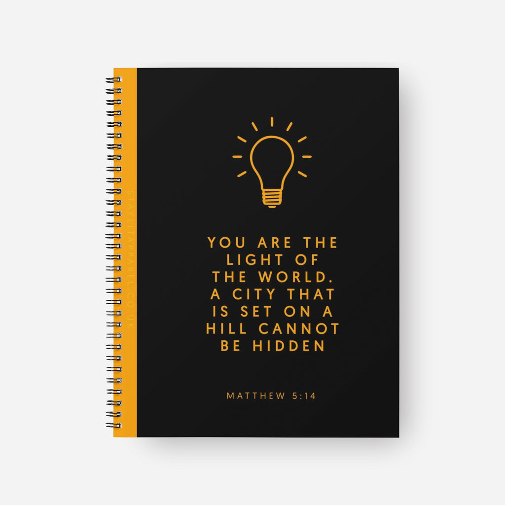 Light of the World Spiral Bound Notebook
