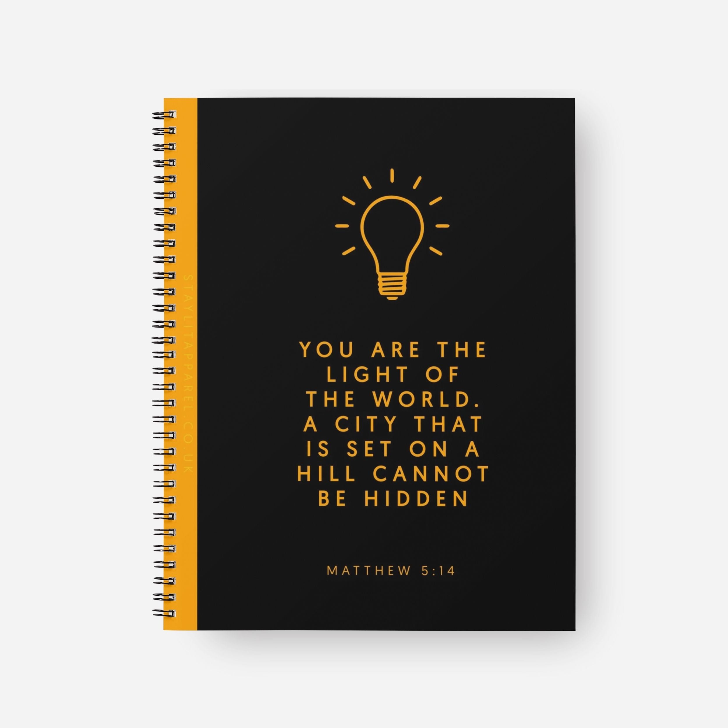 Light of the World Spiral Bound Notebook