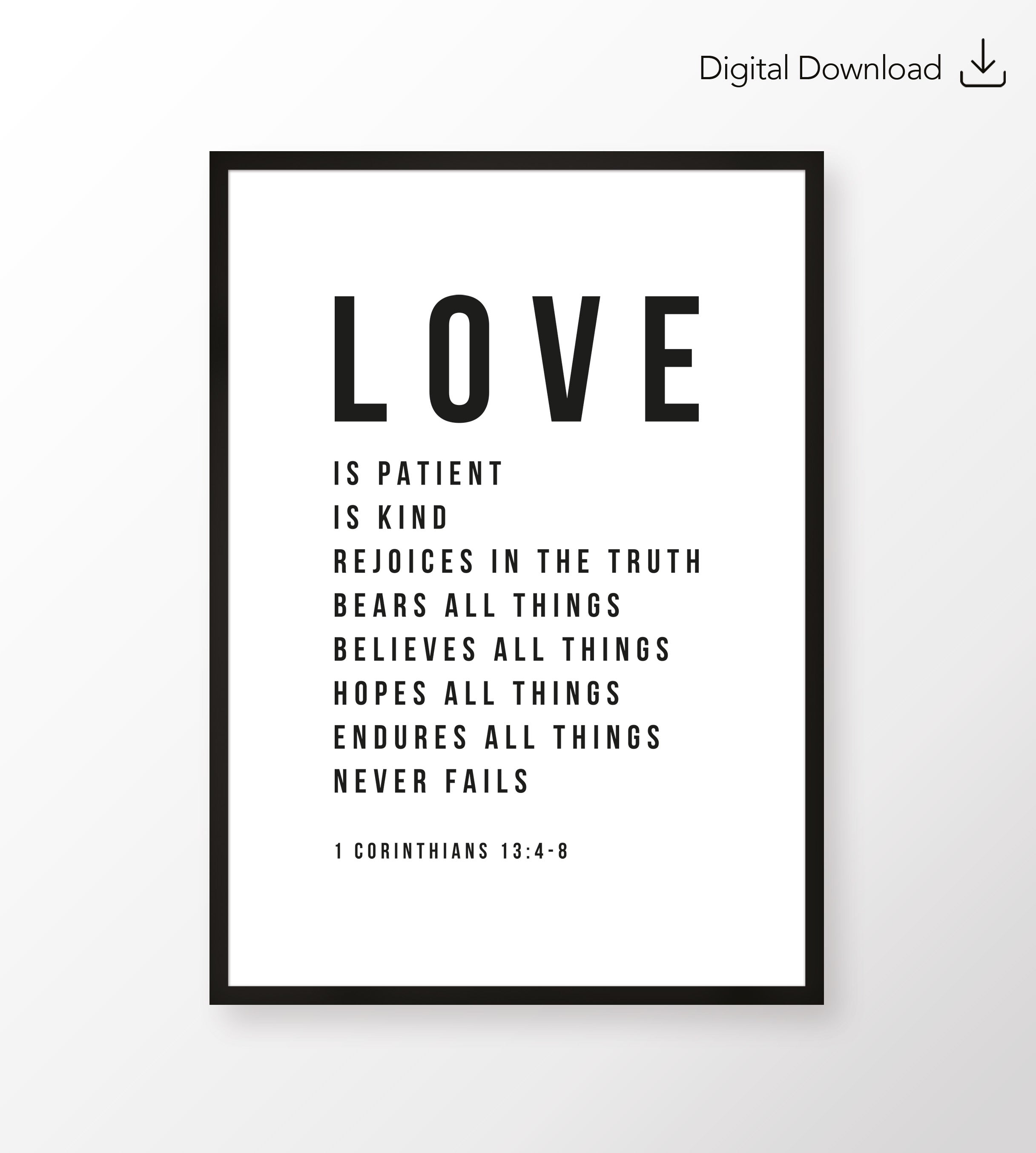 White Love never fails Stay Lit Apparel Digital Art