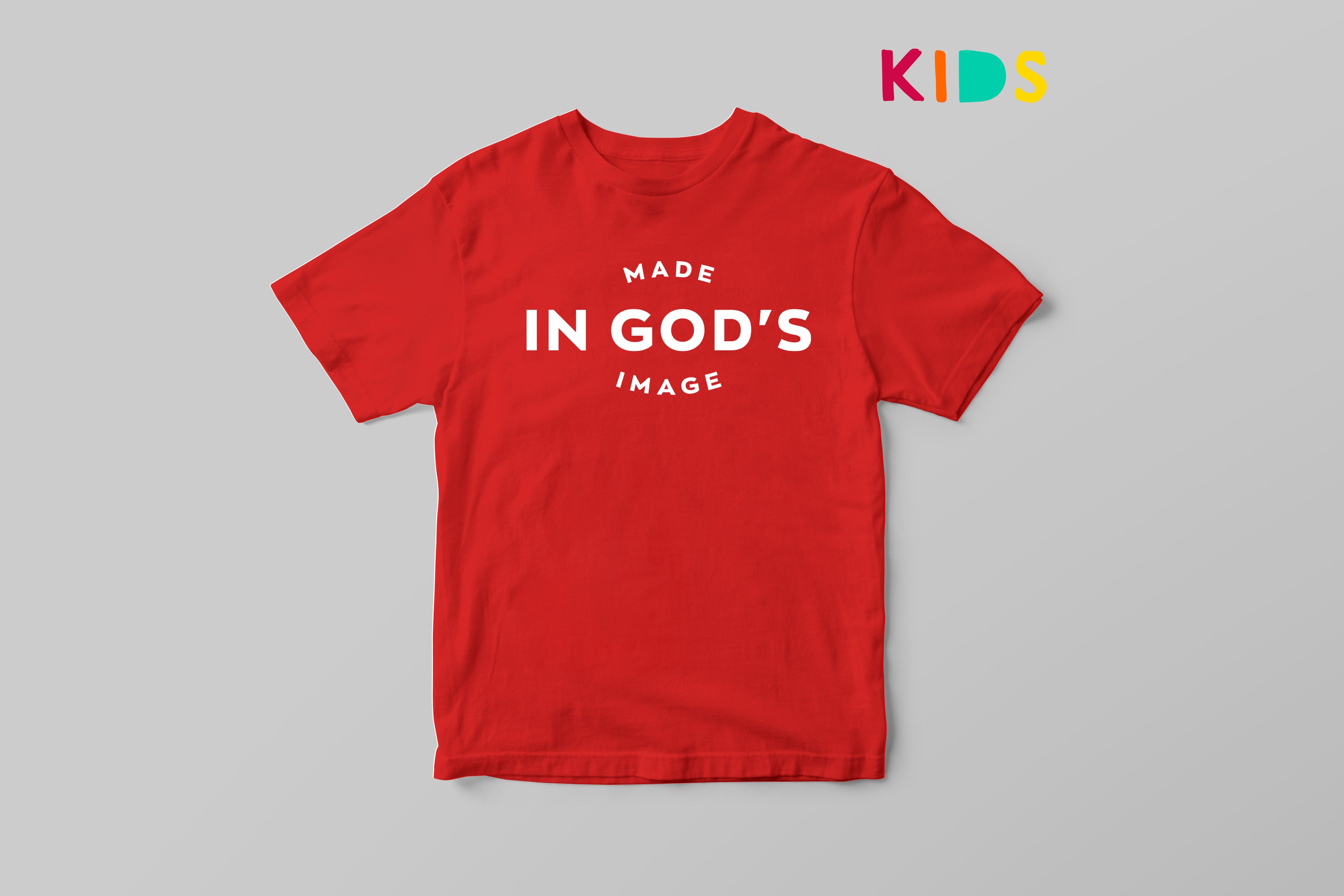 Made in God's Image Kids T-shirt image 1